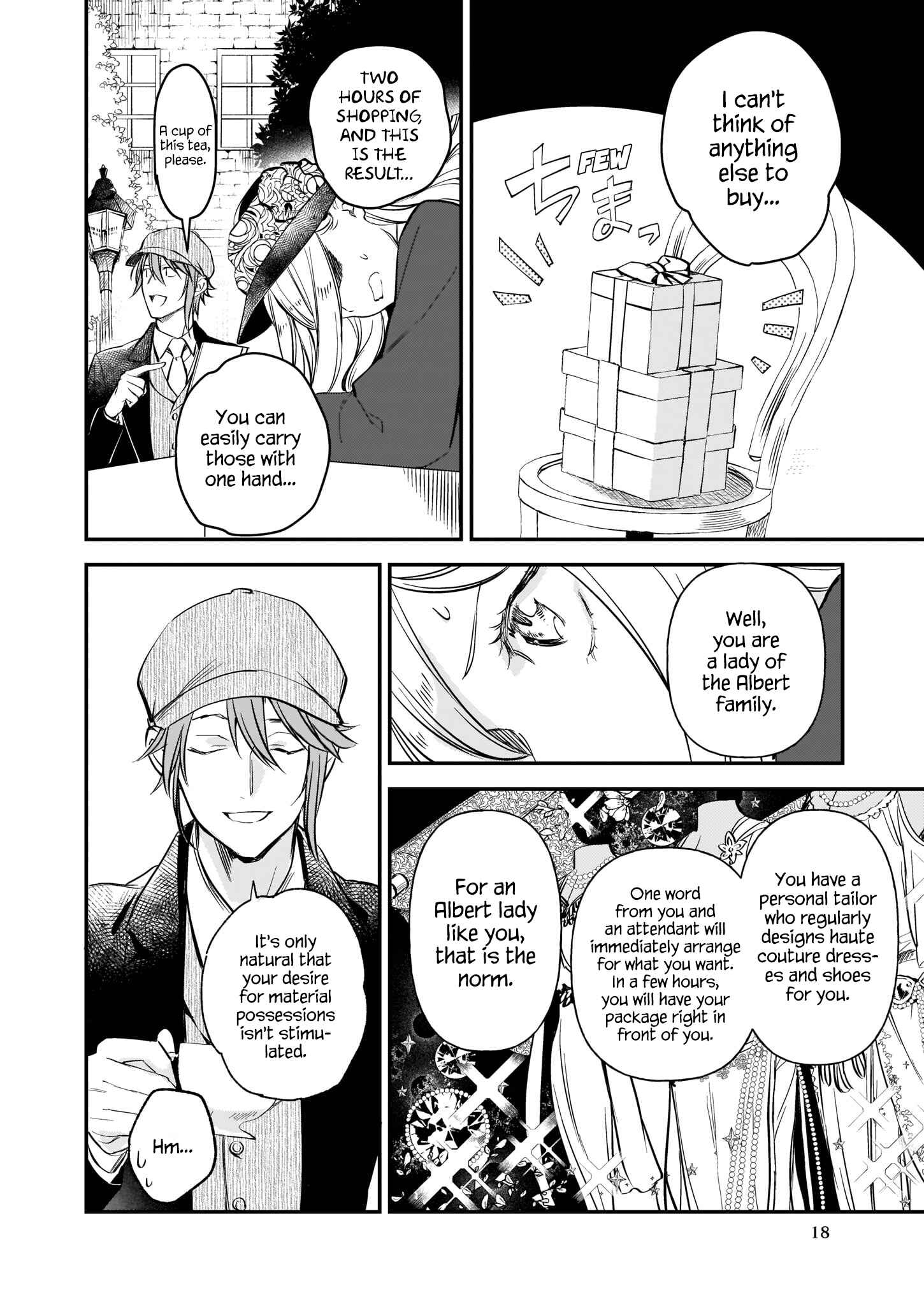 Page 19 Chapter 10 Albert-ke no Reijou wa Botsuraku wo Goshomou desu