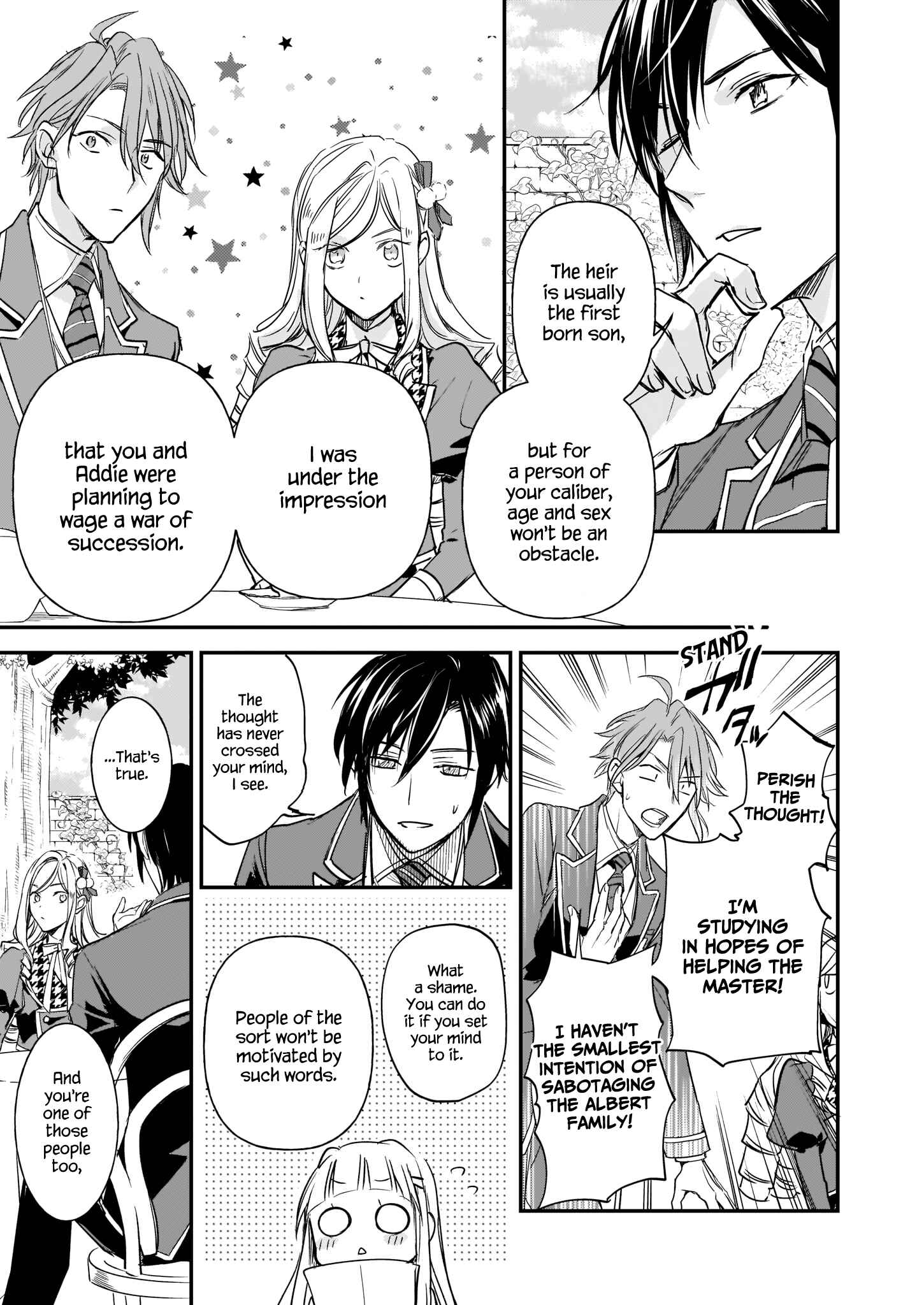 Page 8 Chapter 11 Albert-ke no Reijou wa Botsuraku wo Goshomou desu