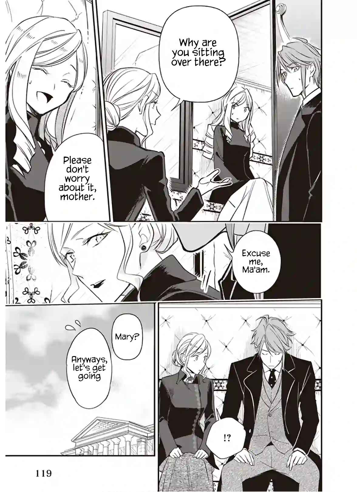 Page 19 Chapter 12.1 Albert-ke no Reijou wa Botsuraku wo Goshomou desu