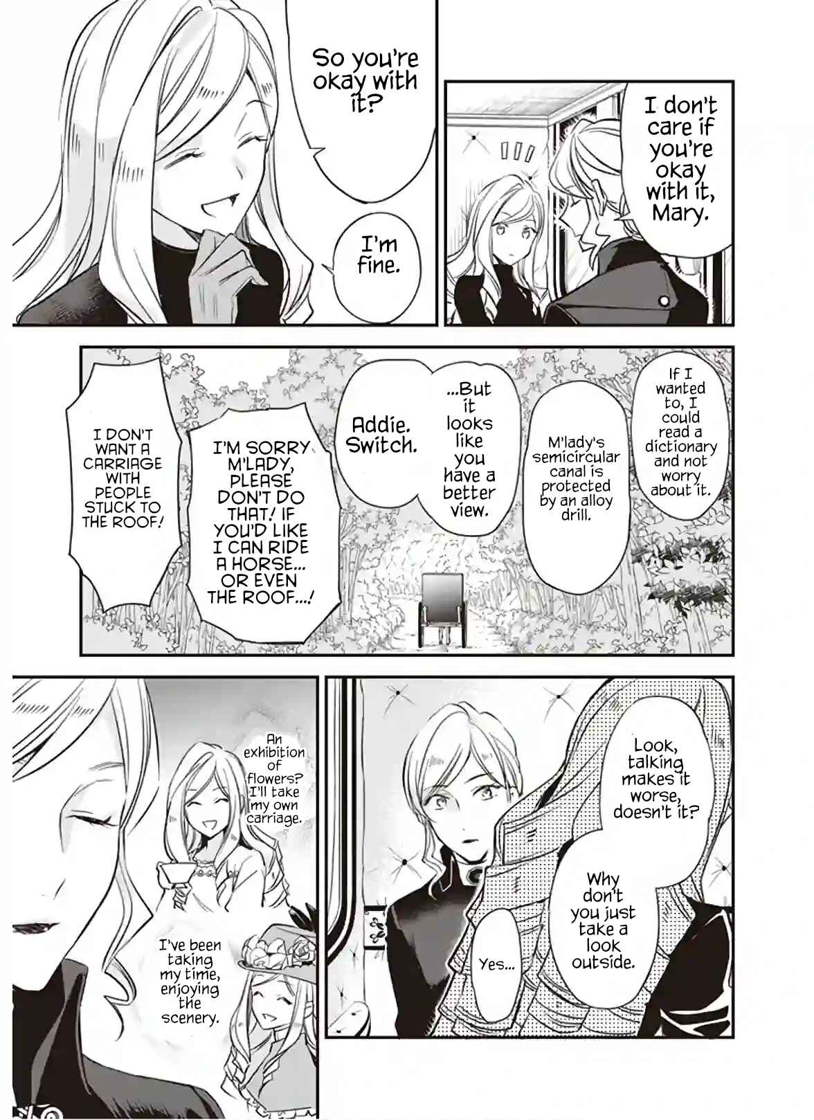 Page 21 Chapter 12.1 Albert-ke no Reijou wa Botsuraku wo Goshomou desu