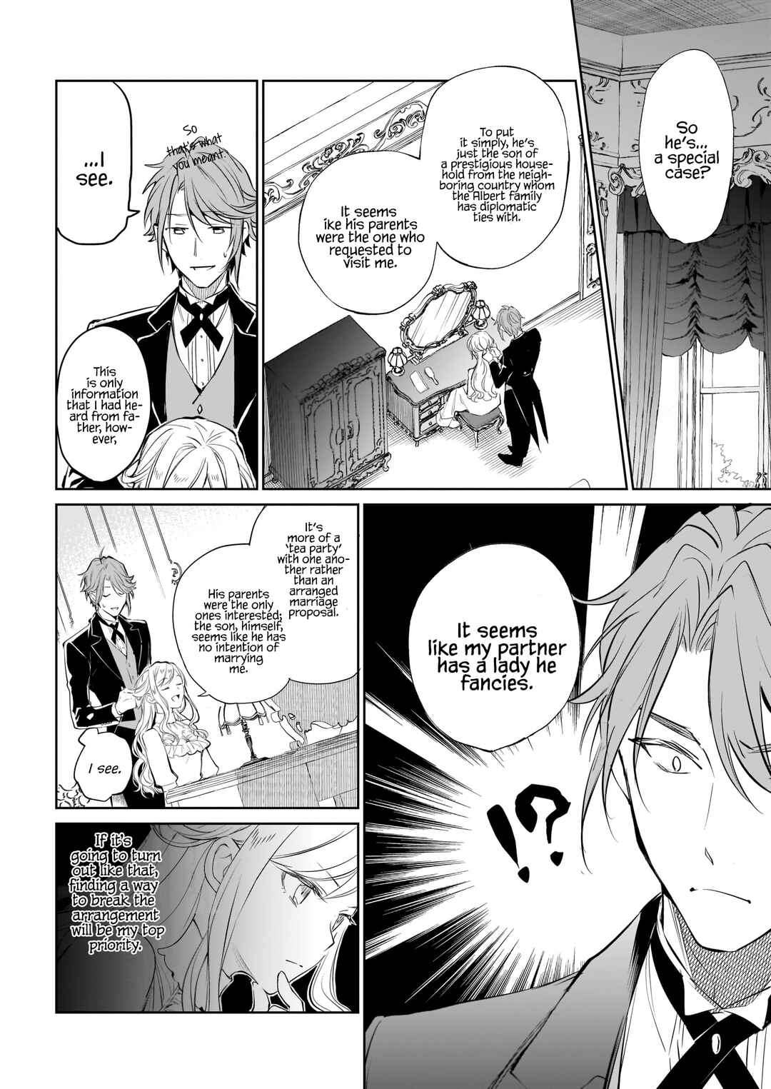 Page 6 Chapter 19 Albert-ke no Reijou wa Botsuraku wo Goshomou desu