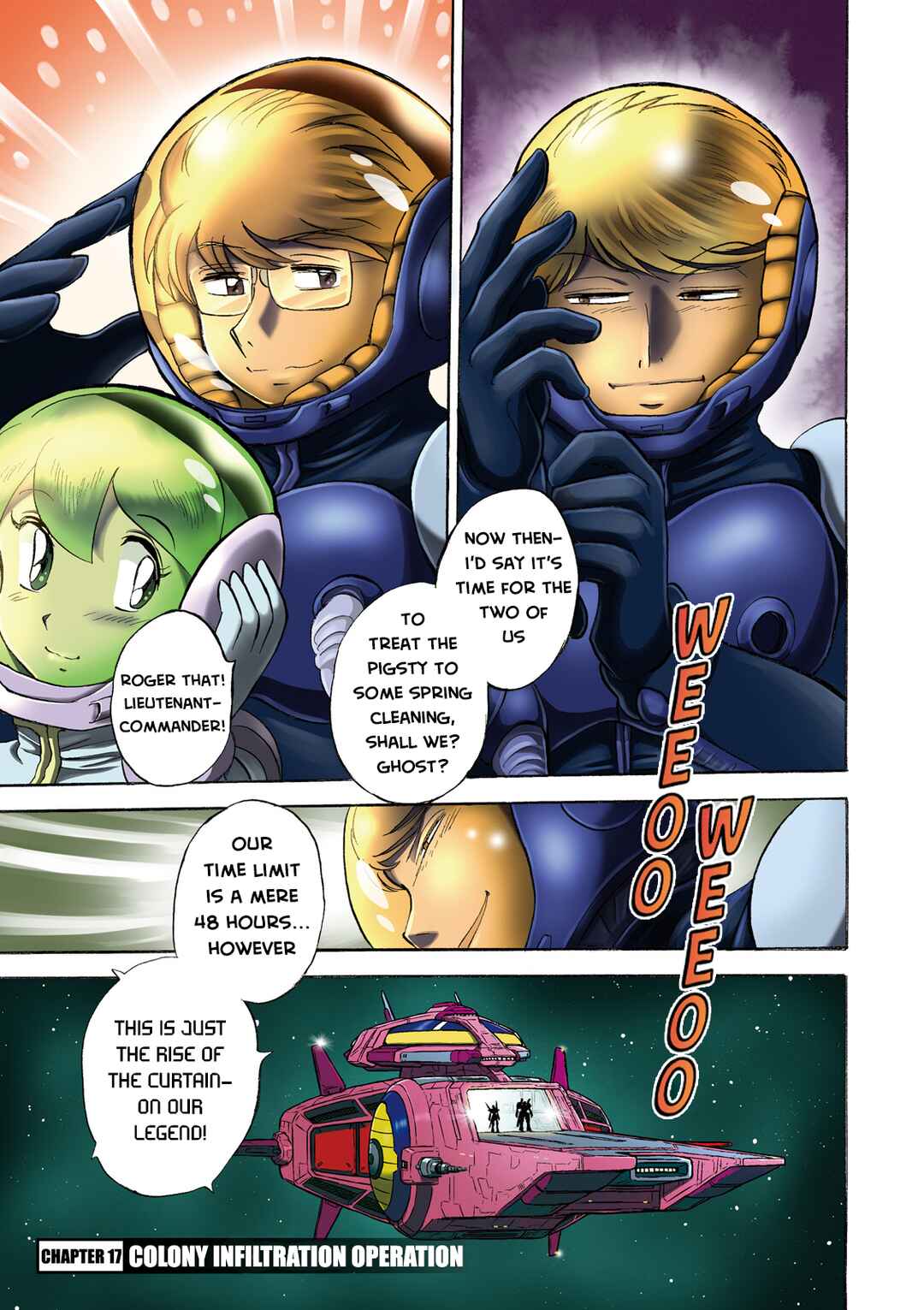 Page 3 Chapter 17 Mobile Suit Cross Born Gundam DUST