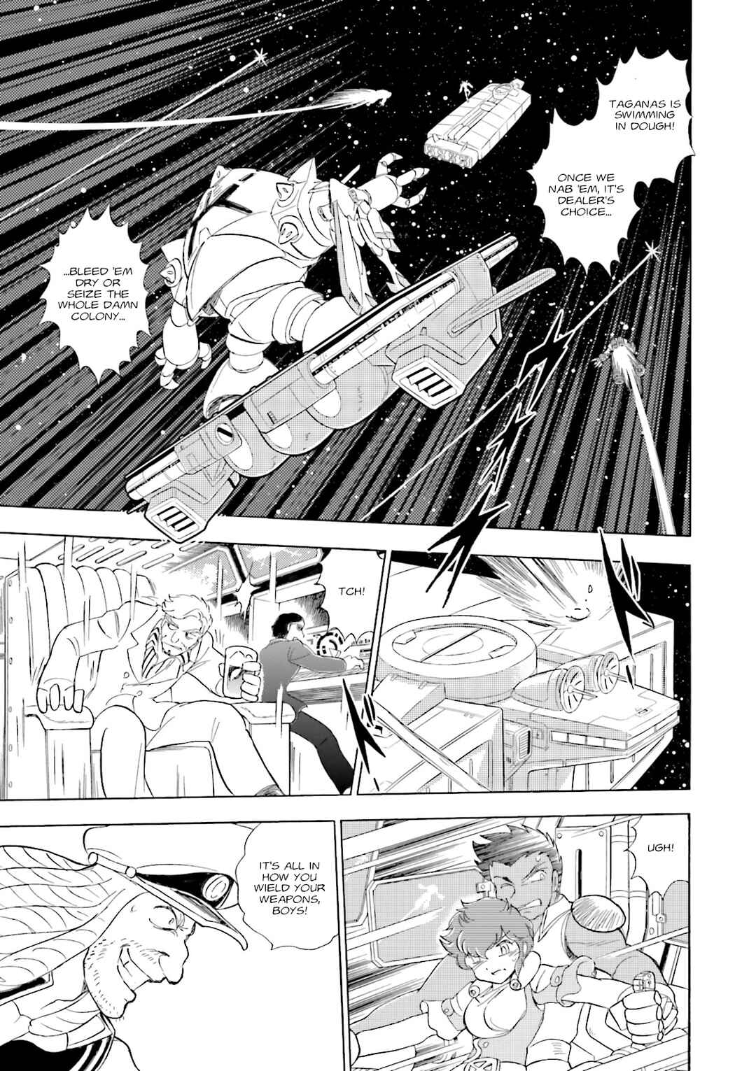 Page 6 Chapter 4 Mobile Suit Cross Born Gundam DUST
