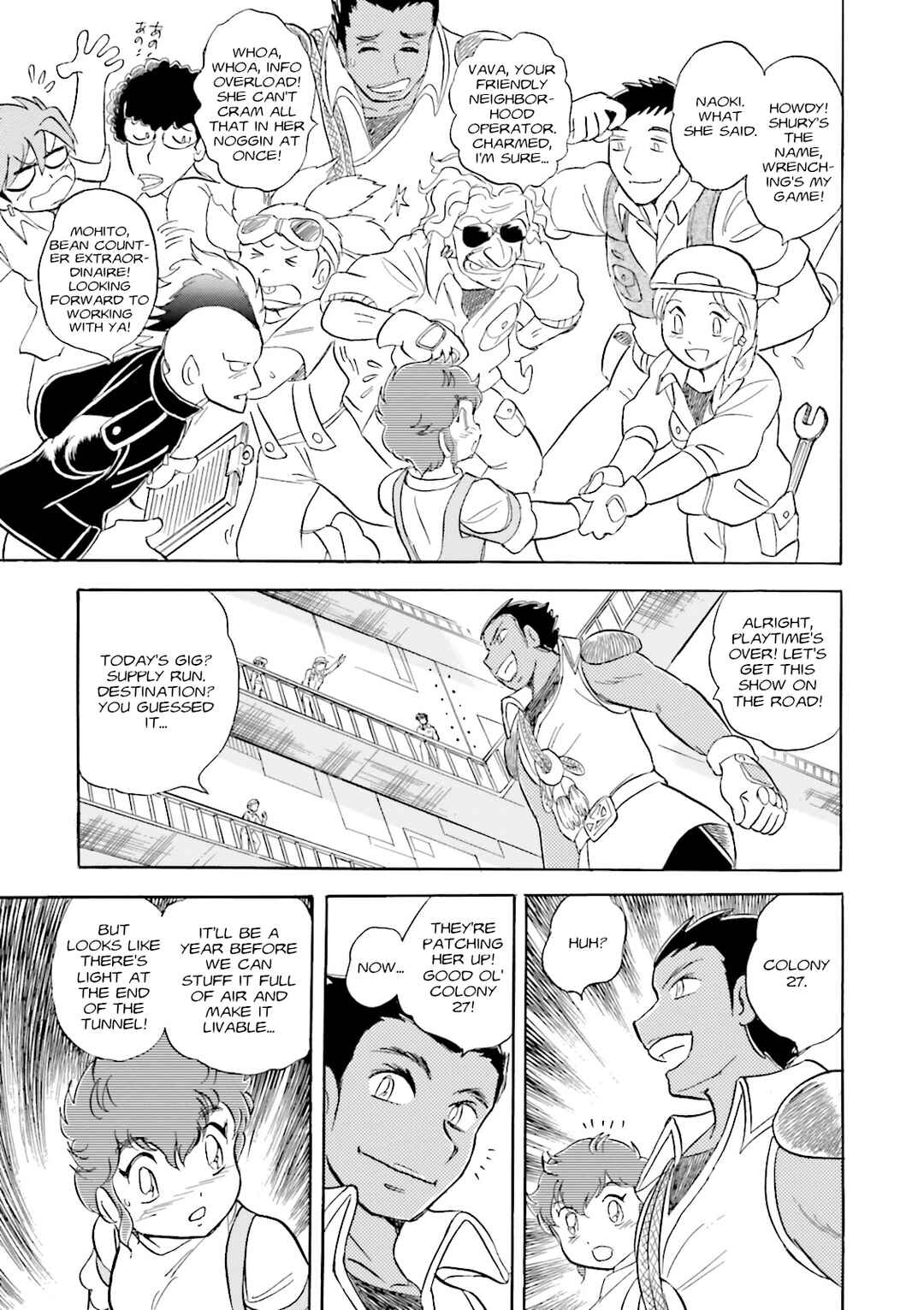 Page 11 Chapter 3 Mobile Suit Cross Born Gundam DUST