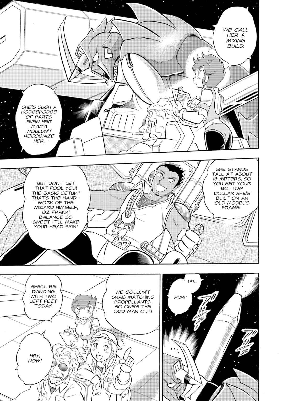 Page 15 Chapter 3 Mobile Suit Cross Born Gundam DUST