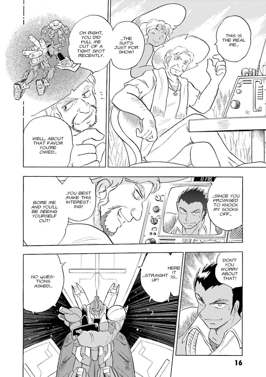 Page 15 Chapter 9 Mobile Suit Cross Born Gundam DUST