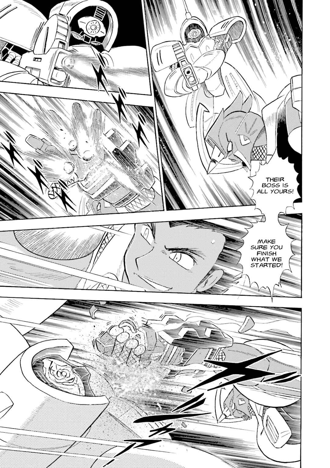 Page 8 Chapter 7 Mobile Suit Cross Born Gundam DUST