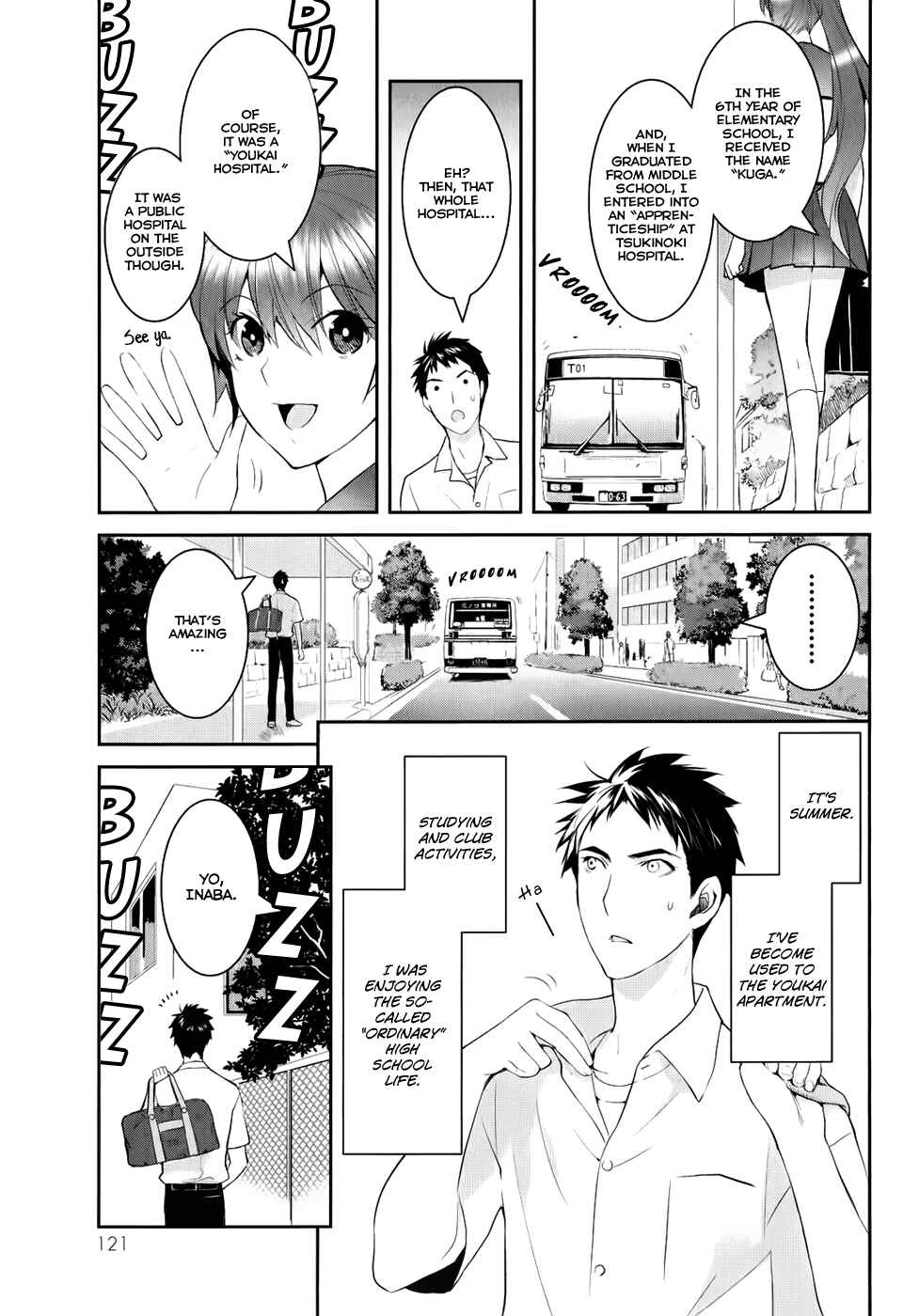 Page 6 Chapter 3 Youkai Apartment no Yuuga na Nichijou