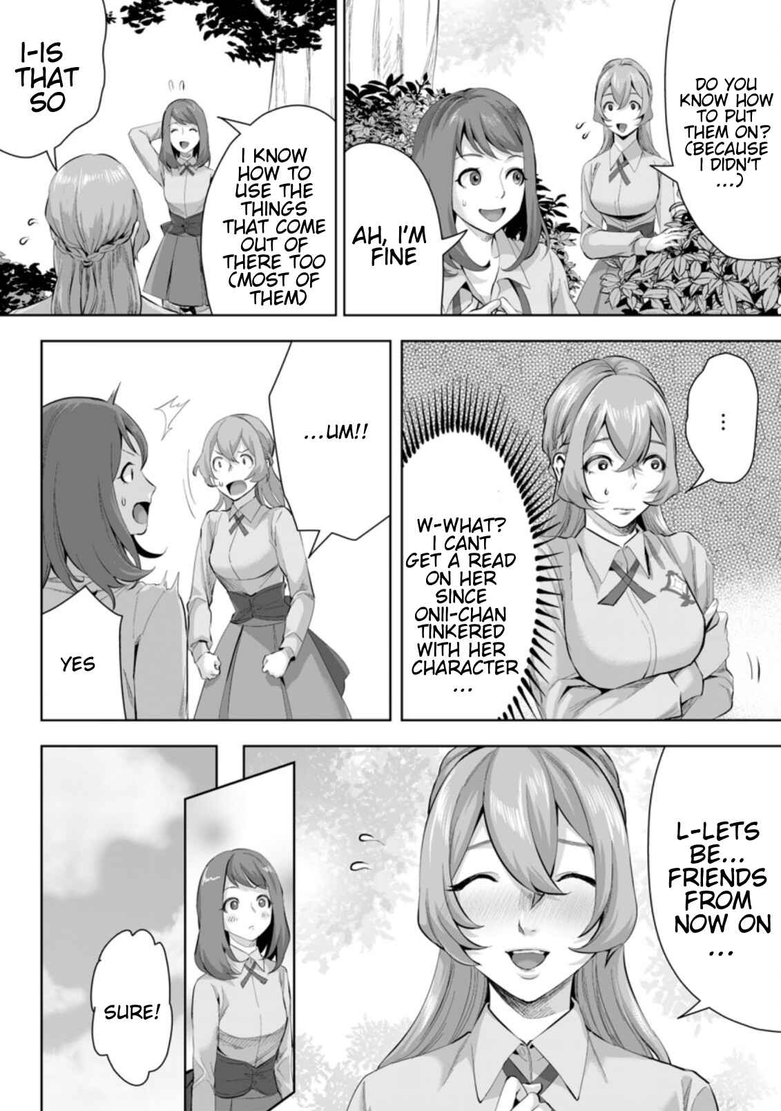 Page 11 Chapter 6.2 Gakuen Mono no Otome Game no Sekai ni Tensei Shita kedo, Cheat-mochi no Haikei Danshi Seito datta you desu