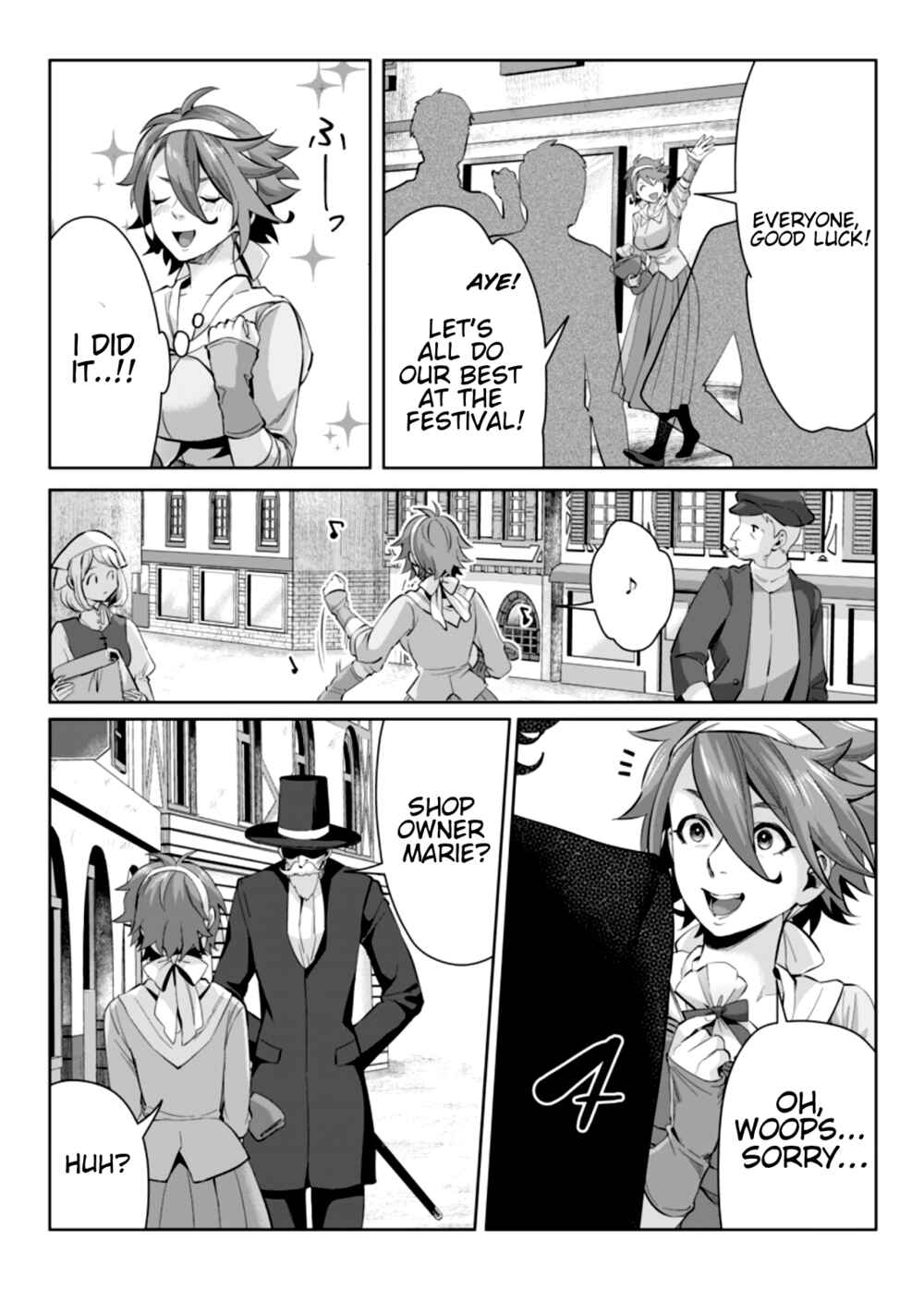 Page 3 Chapter 8.1 Gakuen Mono no Otome Game no Sekai ni Tensei Shita kedo, Cheat-mochi no Haikei Danshi Seito datta you desu