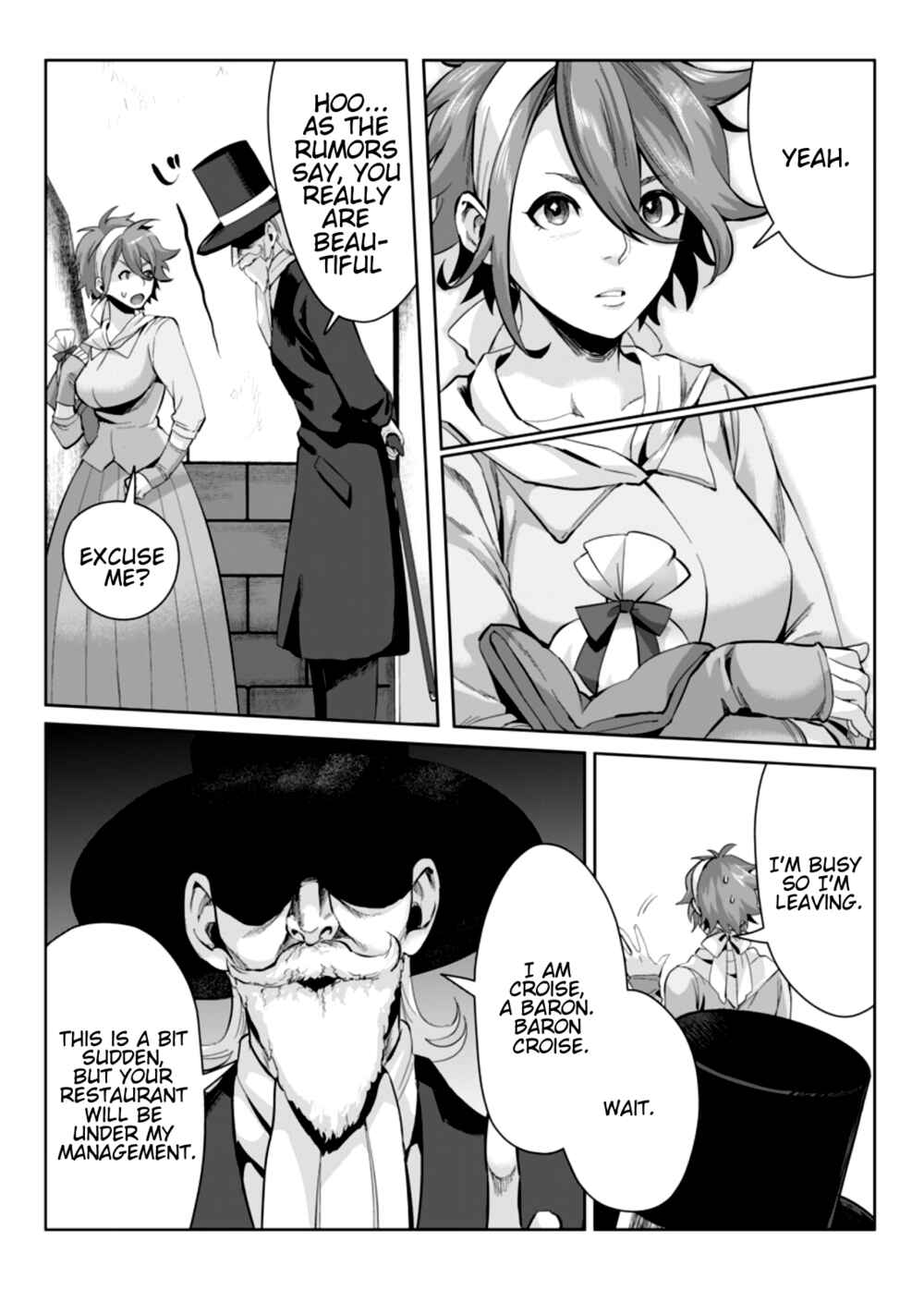 Page 4 Chapter 8.1 Gakuen Mono no Otome Game no Sekai ni Tensei Shita kedo, Cheat-mochi no Haikei Danshi Seito datta you desu