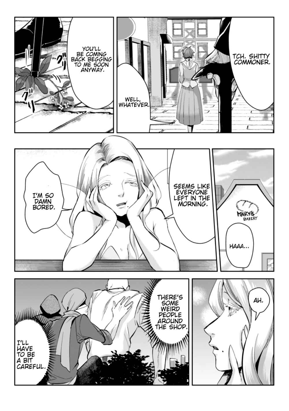 Page 6 Chapter 8.1 Gakuen Mono no Otome Game no Sekai ni Tensei Shita kedo, Cheat-mochi no Haikei Danshi Seito datta you desu