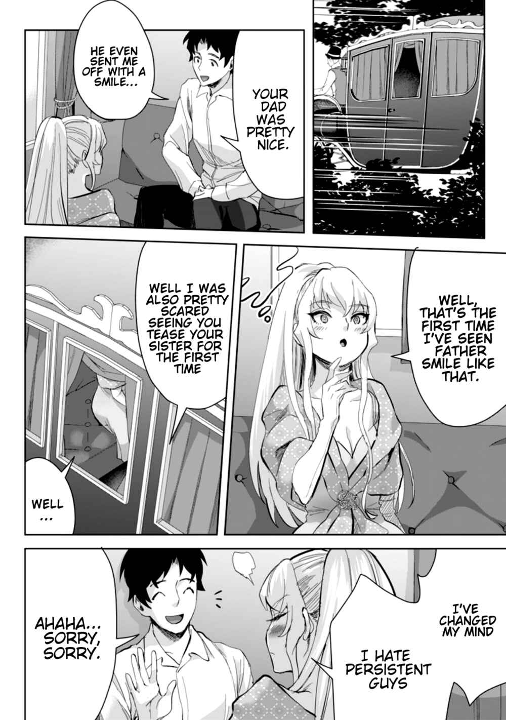 Page 9 Chapter 7.3 Gakuen Mono no Otome Game no Sekai ni Tensei Shita kedo, Cheat-mochi no Haikei Danshi Seito datta you desu