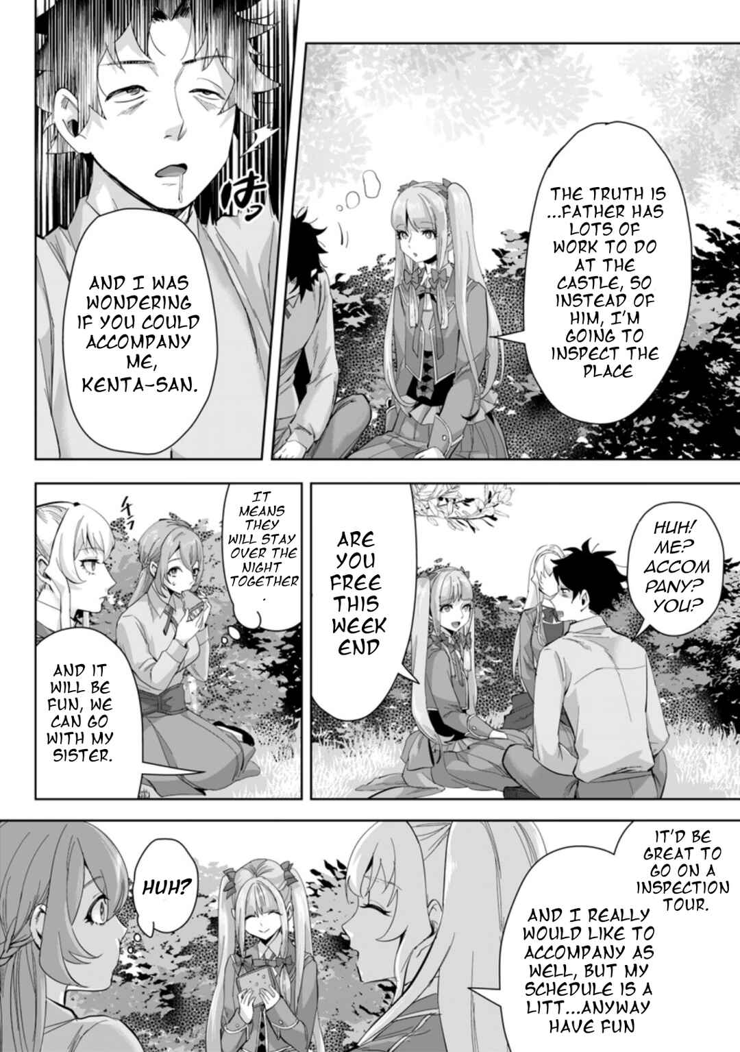 Page 9 Chapter 11.1 Gakuen Mono no Otome Game no Sekai ni Tensei Shita kedo, Cheat-mochi no Haikei Danshi Seito datta you desu
