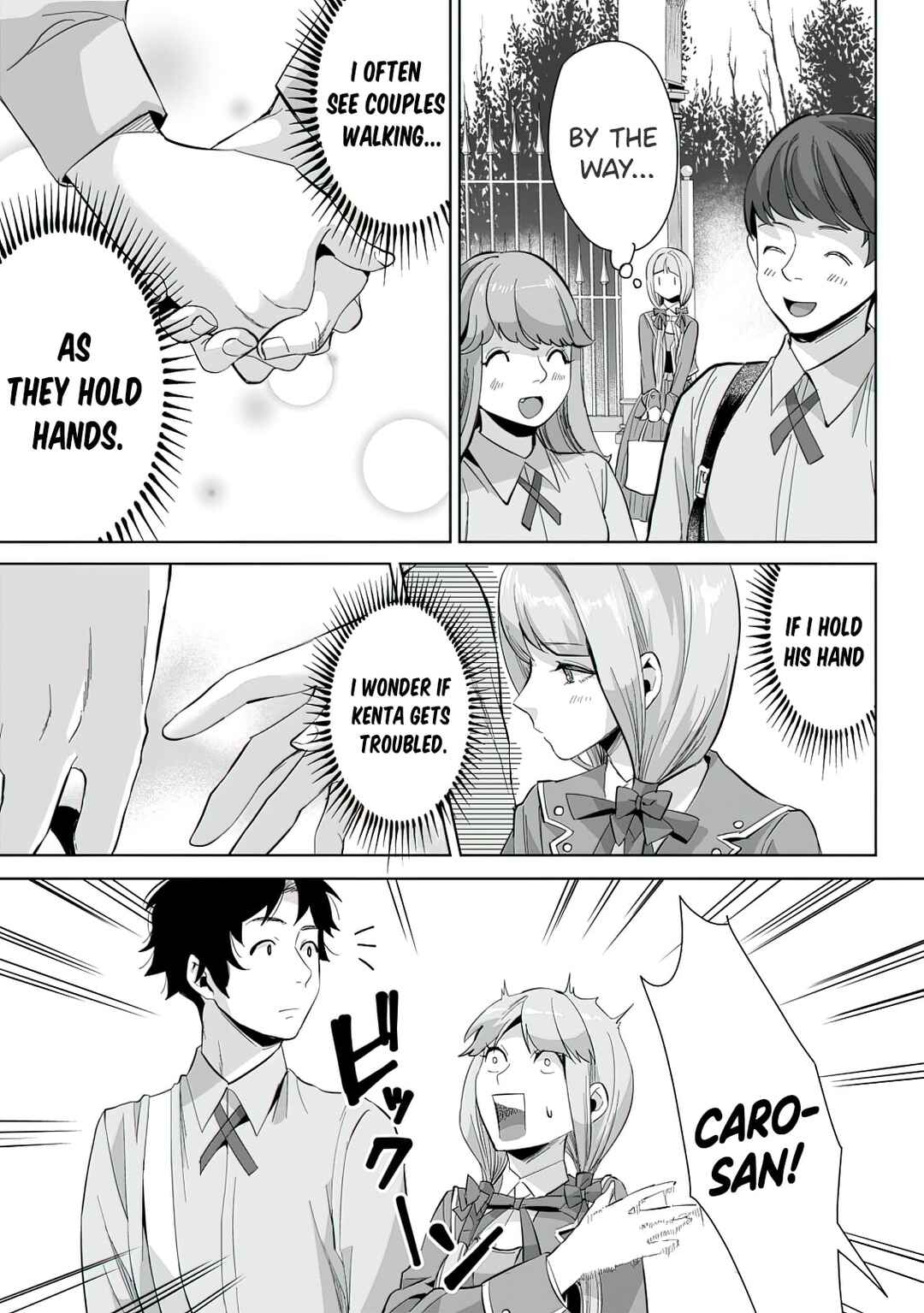 Page 10 Chapter 8.3 Gakuen Mono no Otome Game no Sekai ni Tensei Shita kedo, Cheat-mochi no Haikei Danshi Seito datta you desu