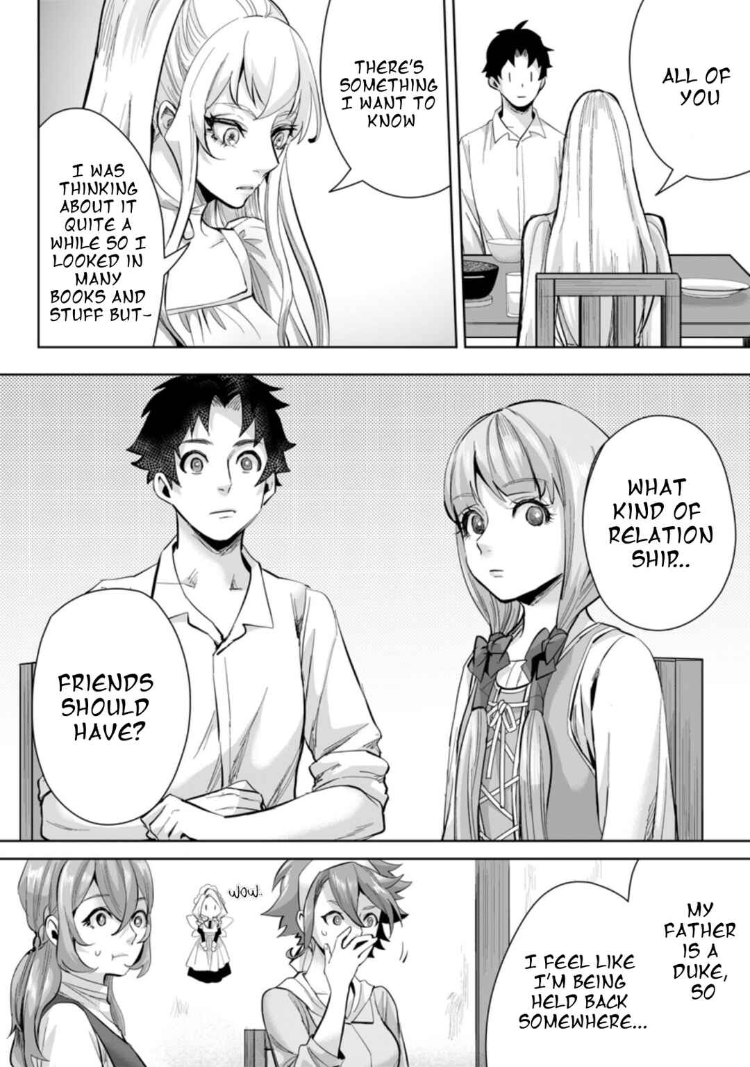 Page 2 Chapter 10.3 Gakuen Mono no Otome Game no Sekai ni Tensei Shita kedo, Cheat-mochi no Haikei Danshi Seito datta you desu