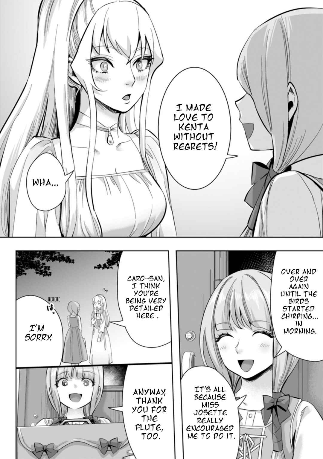 Page 8 Chapter 10.3 Gakuen Mono no Otome Game no Sekai ni Tensei Shita kedo, Cheat-mochi no Haikei Danshi Seito datta you desu