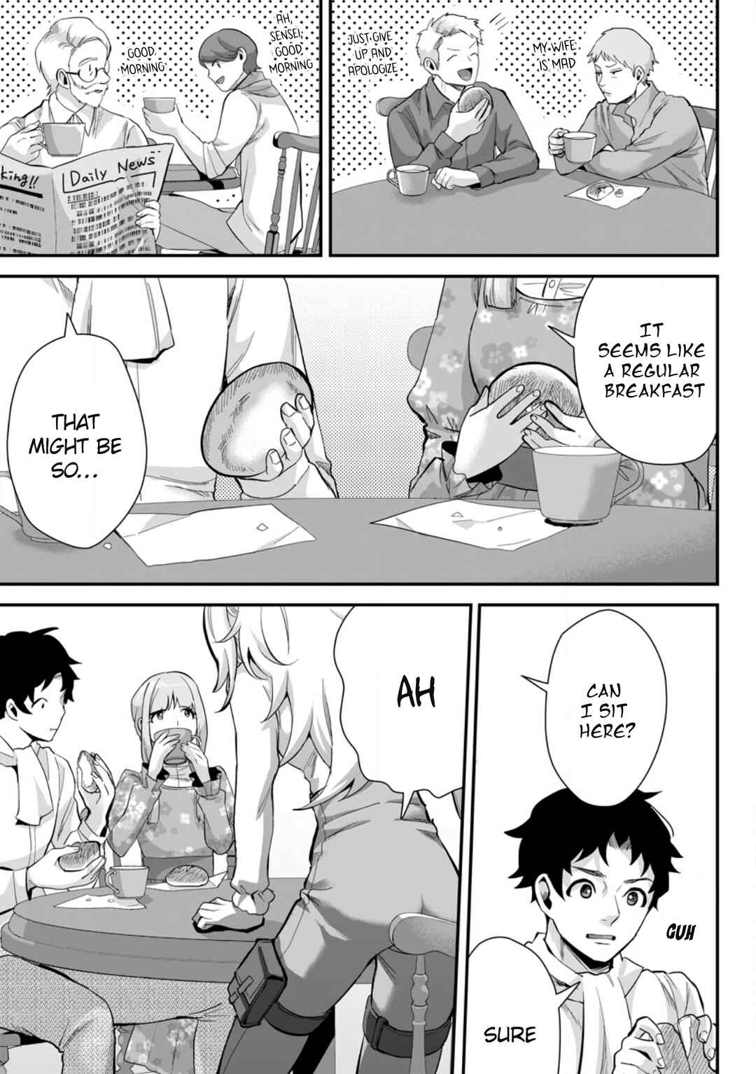 Page 4 Chapter 13.3 Gakuen Mono no Otome Game no Sekai ni Tensei Shita kedo, Cheat-mochi no Haikei Danshi Seito datta you desu