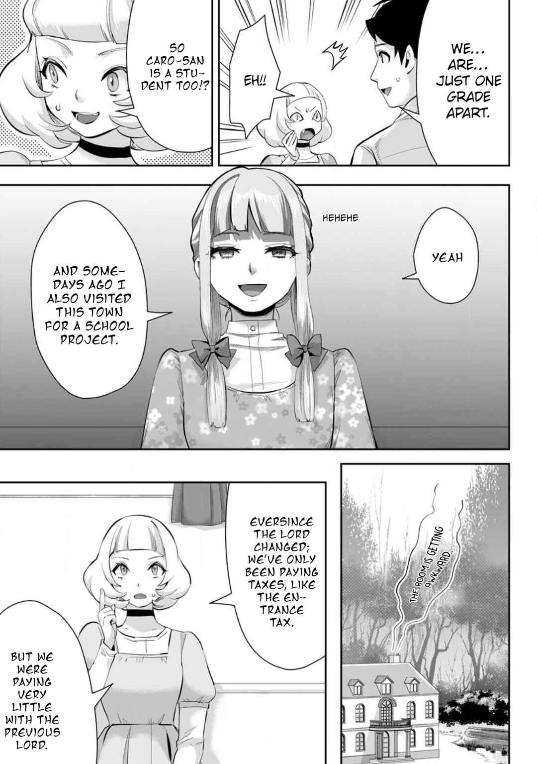 Page 8 Chapter 12.2 Gakuen Mono no Otome Game no Sekai ni Tensei Shita kedo, Cheat-mochi no Haikei Danshi Seito datta you desu