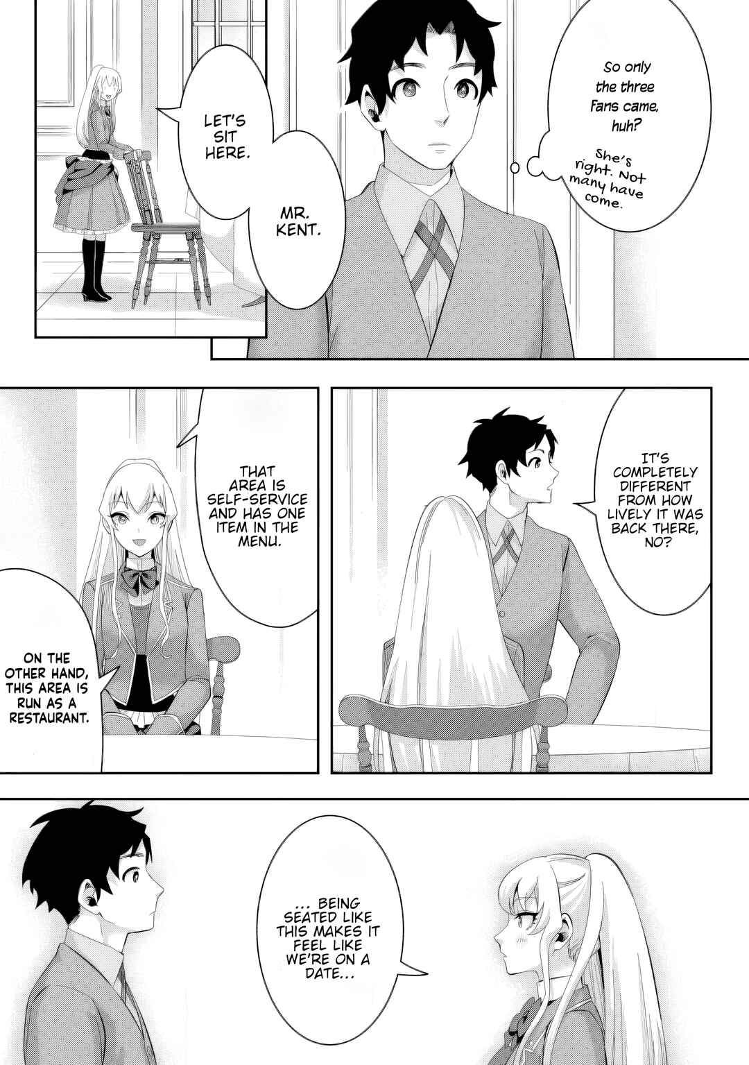 Page 10 Chapter 19.1 Gakuen Mono no Otome Game no Sekai ni Tensei Shita kedo, Cheat-mochi no Haikei Danshi Seito datta you desu