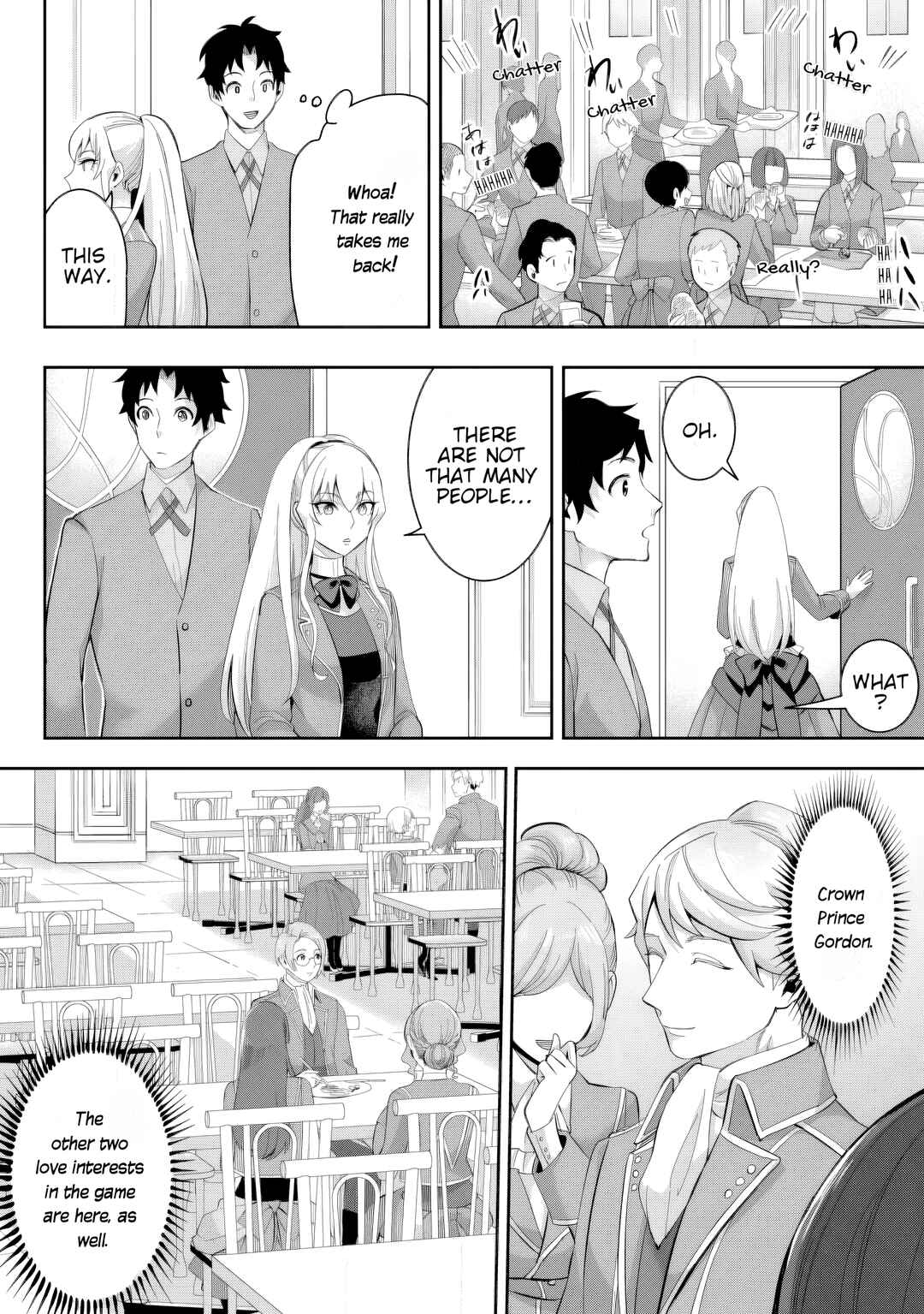 Page 9 Chapter 19.1 Gakuen Mono no Otome Game no Sekai ni Tensei Shita kedo, Cheat-mochi no Haikei Danshi Seito datta you desu