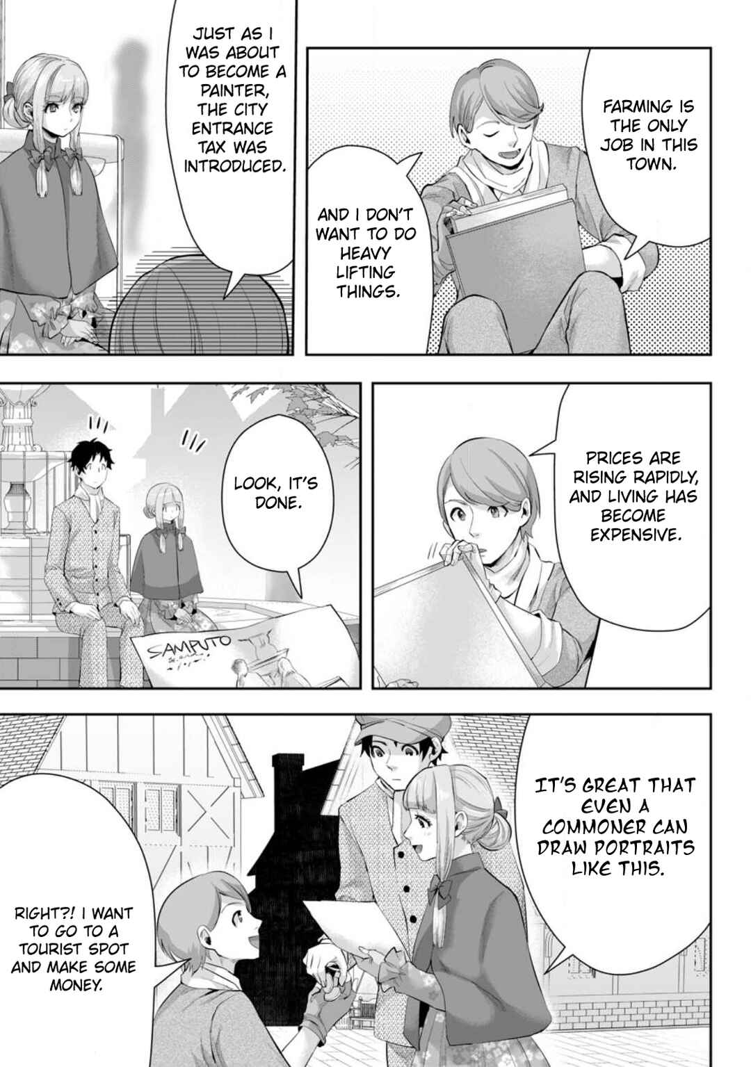 Page 10 Chapter 12.1 Gakuen Mono no Otome Game no Sekai ni Tensei Shita kedo, Cheat-mochi no Haikei Danshi Seito datta you desu