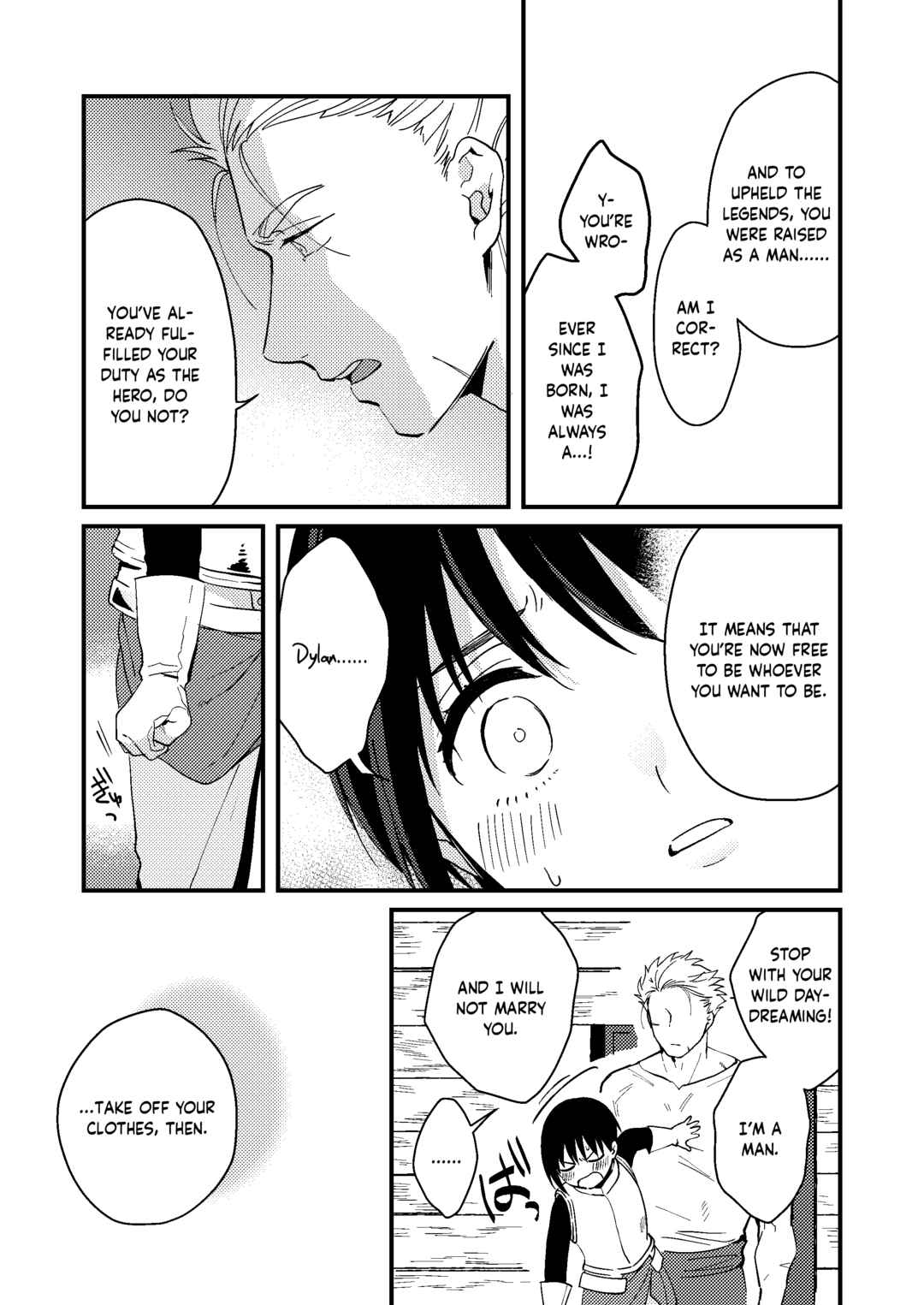 Page 10 Chapter Unknown_a0a3 Sekai ga Heiwa ni Natta node Yuusha (Jitsu wa ♀) ni Kyuukon Shita Kekka