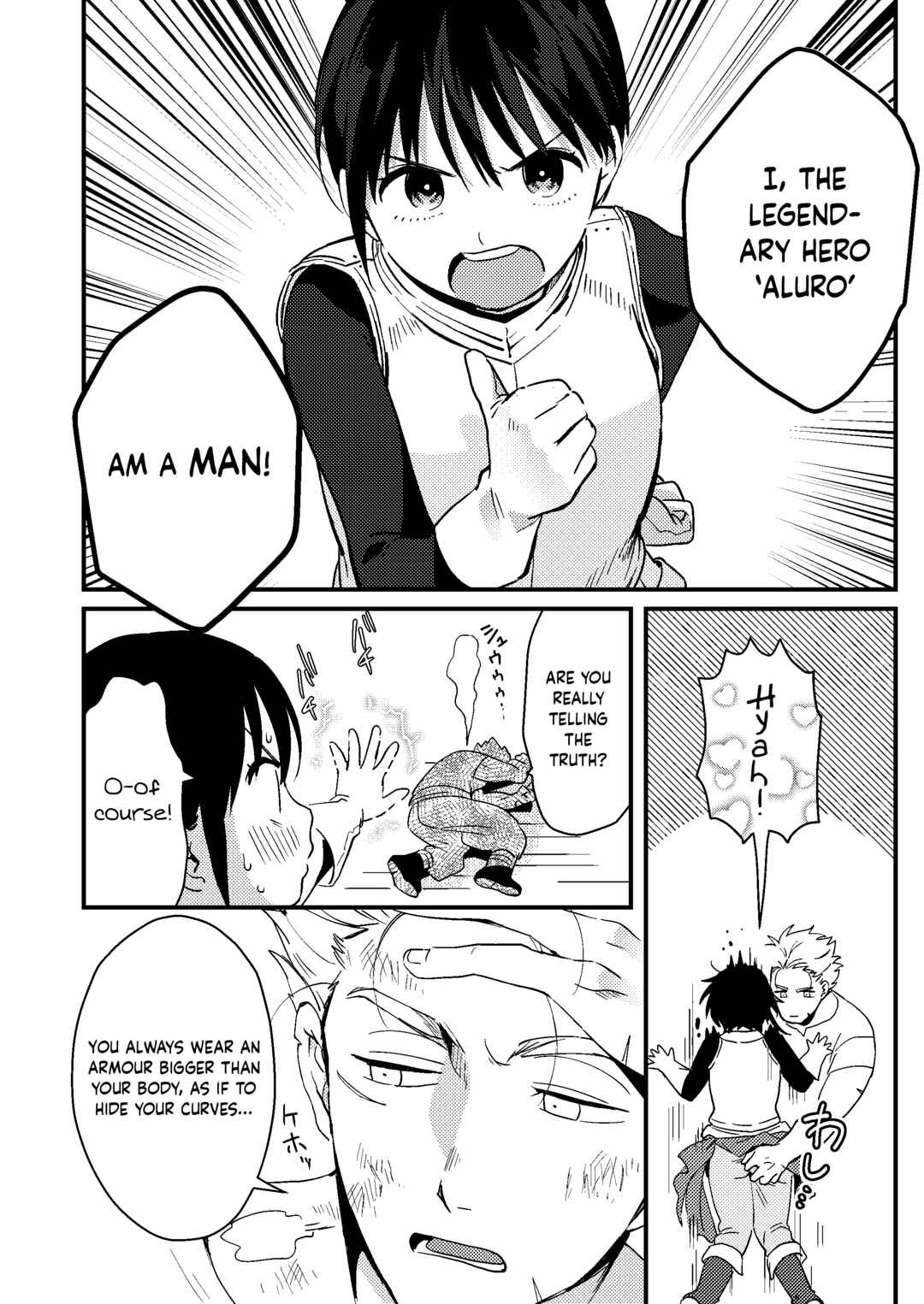 Page 7 Chapter Unknown_a0a3 Sekai ga Heiwa ni Natta node Yuusha (Jitsu wa ♀) ni Kyuukon Shita Kekka