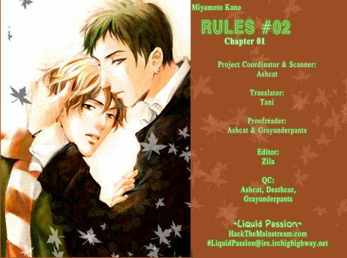 Page 1 Chapter 9 Rules