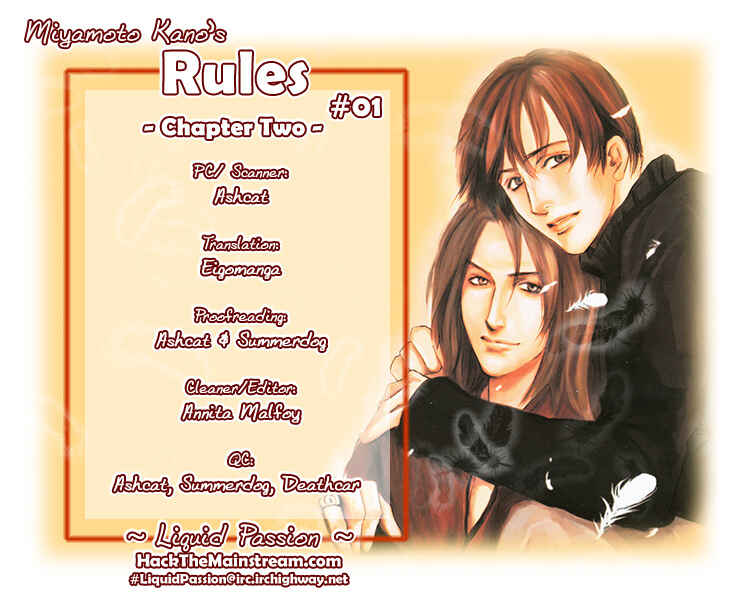 Page 1 Chapter 2 Rules