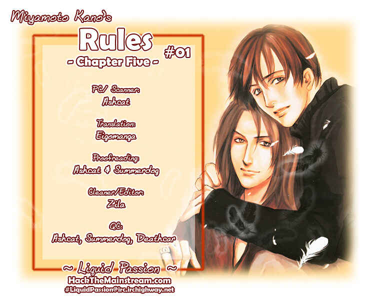 Page 1 Chapter 5 Rules