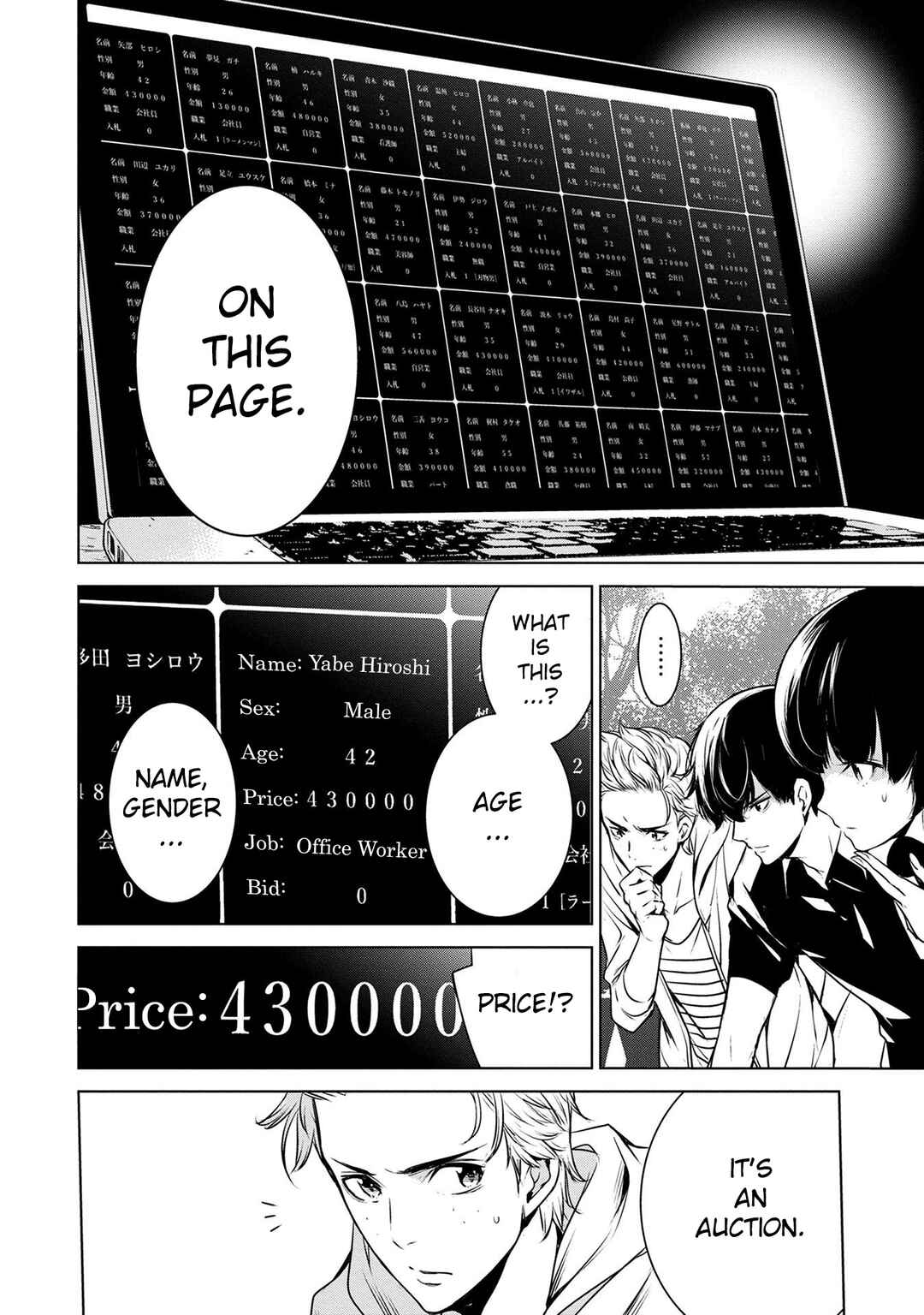 Page 4 Chapter 3 Ningen Card
