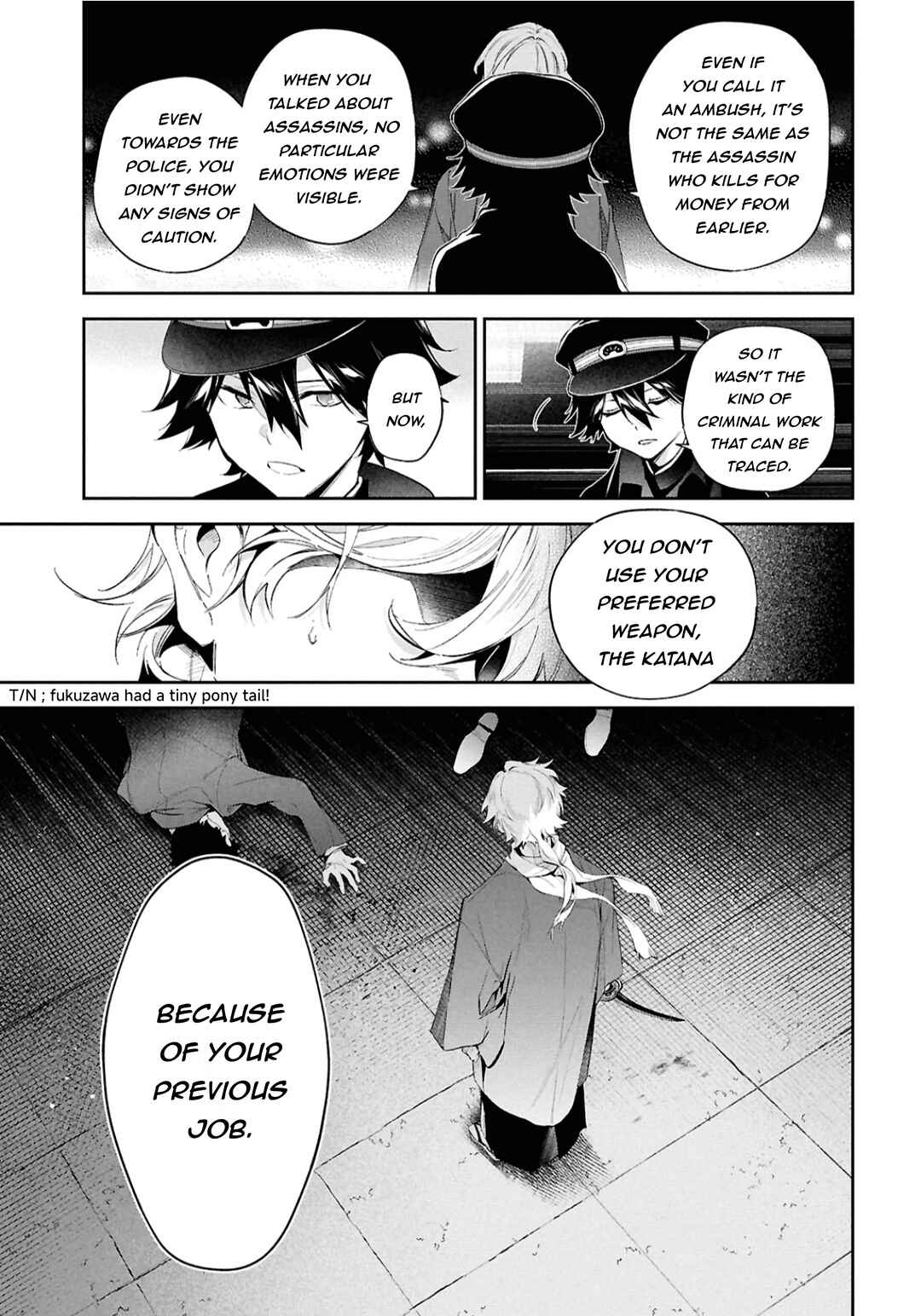 Page 19 Chapter 6 Bungou Stray Dogs - Tantei-sha Setsuritsu Hiwa?