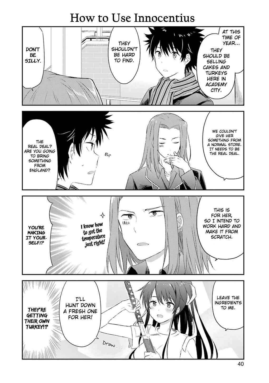 Page 4 Chapter 50 Toaru Nichijou no Index-san