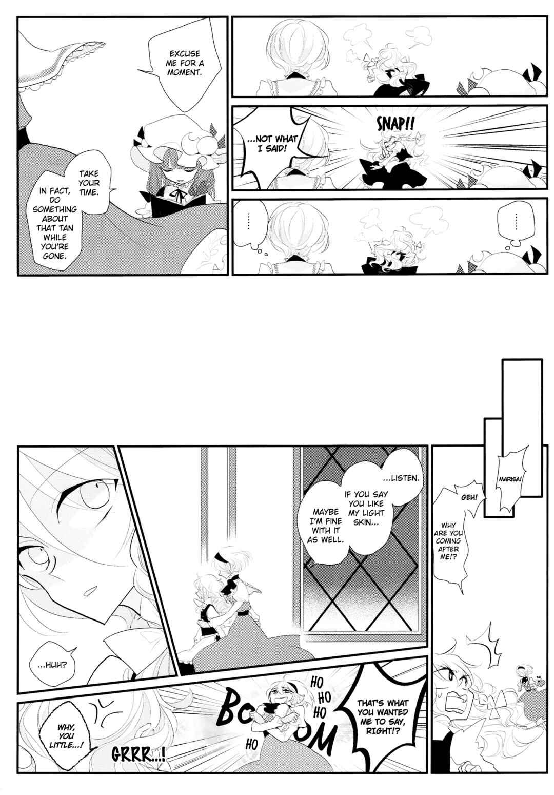 Page 8 Chapter 6 Touhou - the witches (Doujinshi)