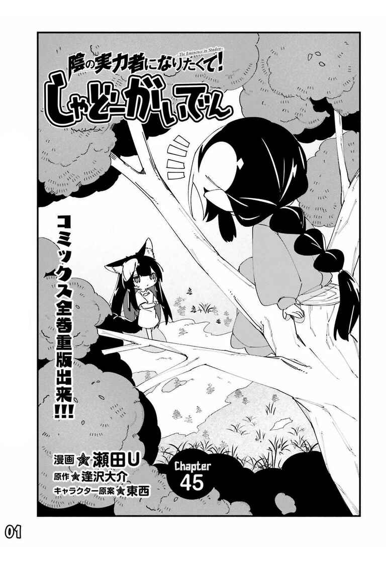 Page 3 Chapter 45 Kage no Jitsuryokusha ni Naritakute! Shadow Gaiden