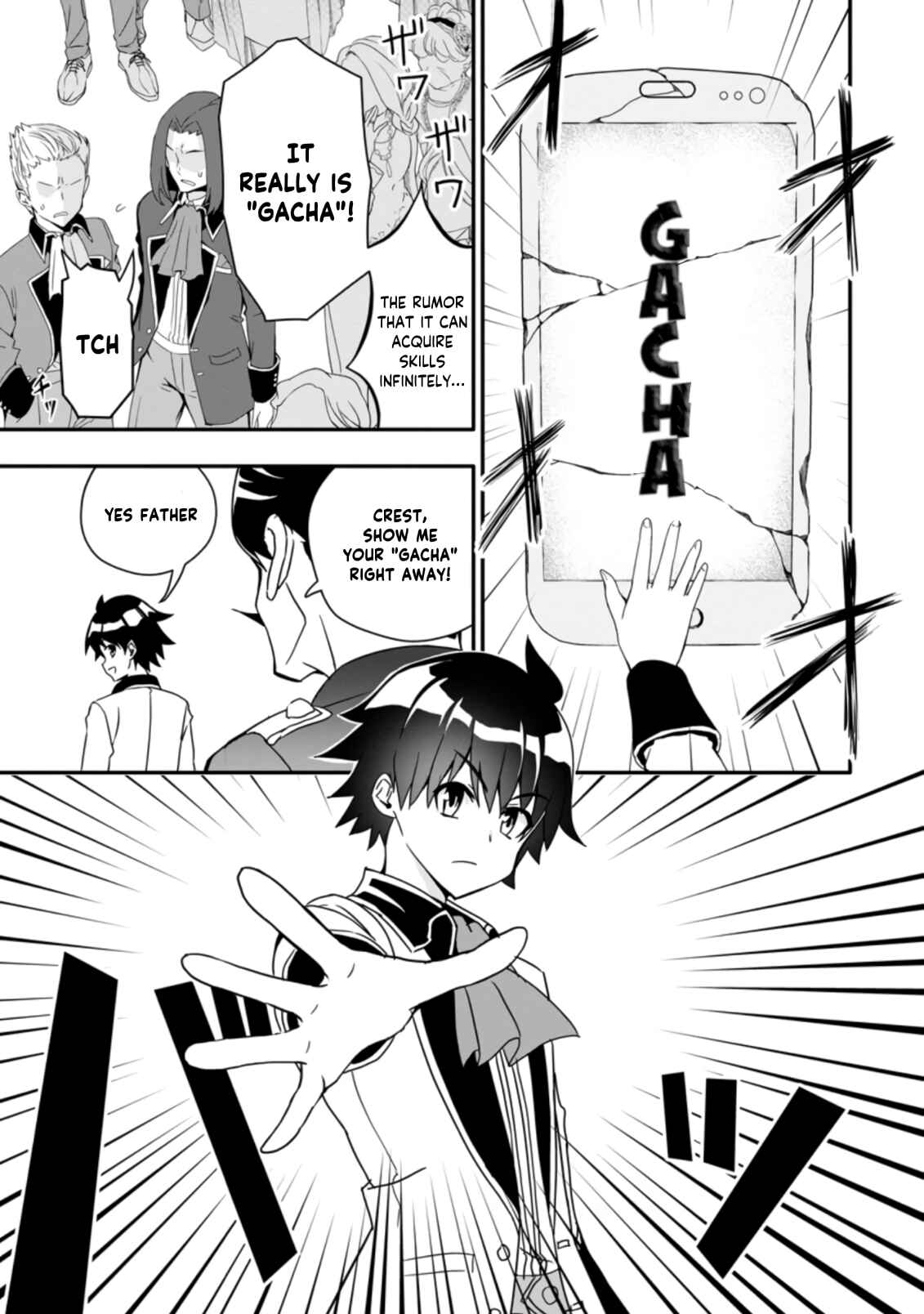 Page 10 Chapter 1.1 Hazure Skill Gacha de Tsuihou Sareta Ore wa, Wagamama Osananajimi wo Zetsuen Shi Kakusei Suru ~Bannou Cheat Skill wo Getto Shite, Mezase Rakuraku Saikyou Slow Life!~
