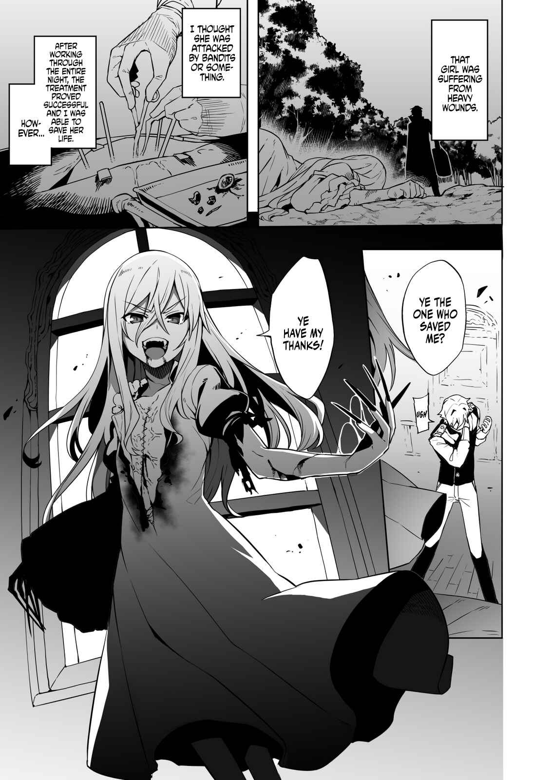 Page 1 Chapter Unknown_8952 The Story of a Doctor Who Saved a Girl Who Turned Out to Be a Vampire