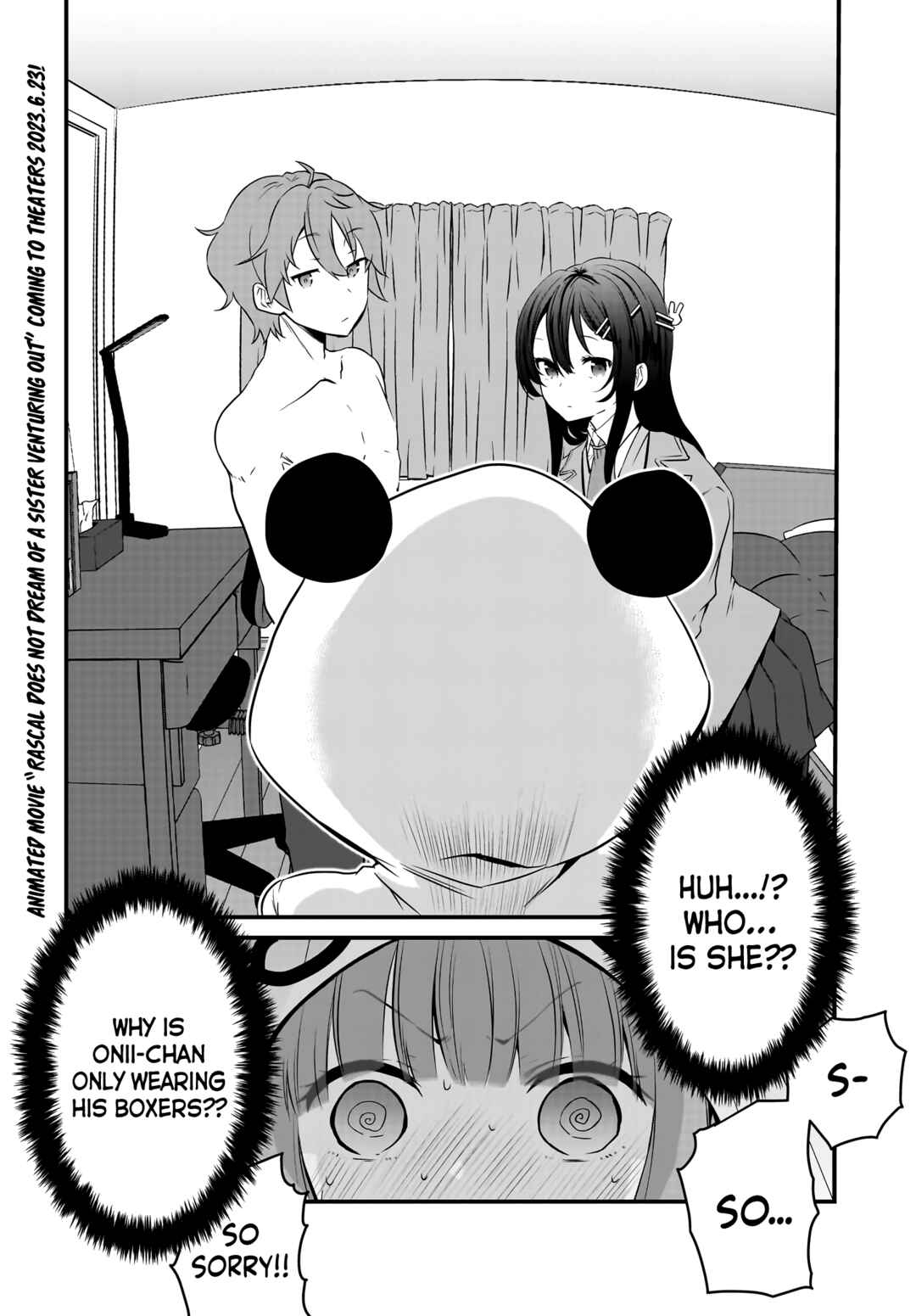 Page 2 Chapter 2 Rascal Does Not Dream of a Sister Home Alone