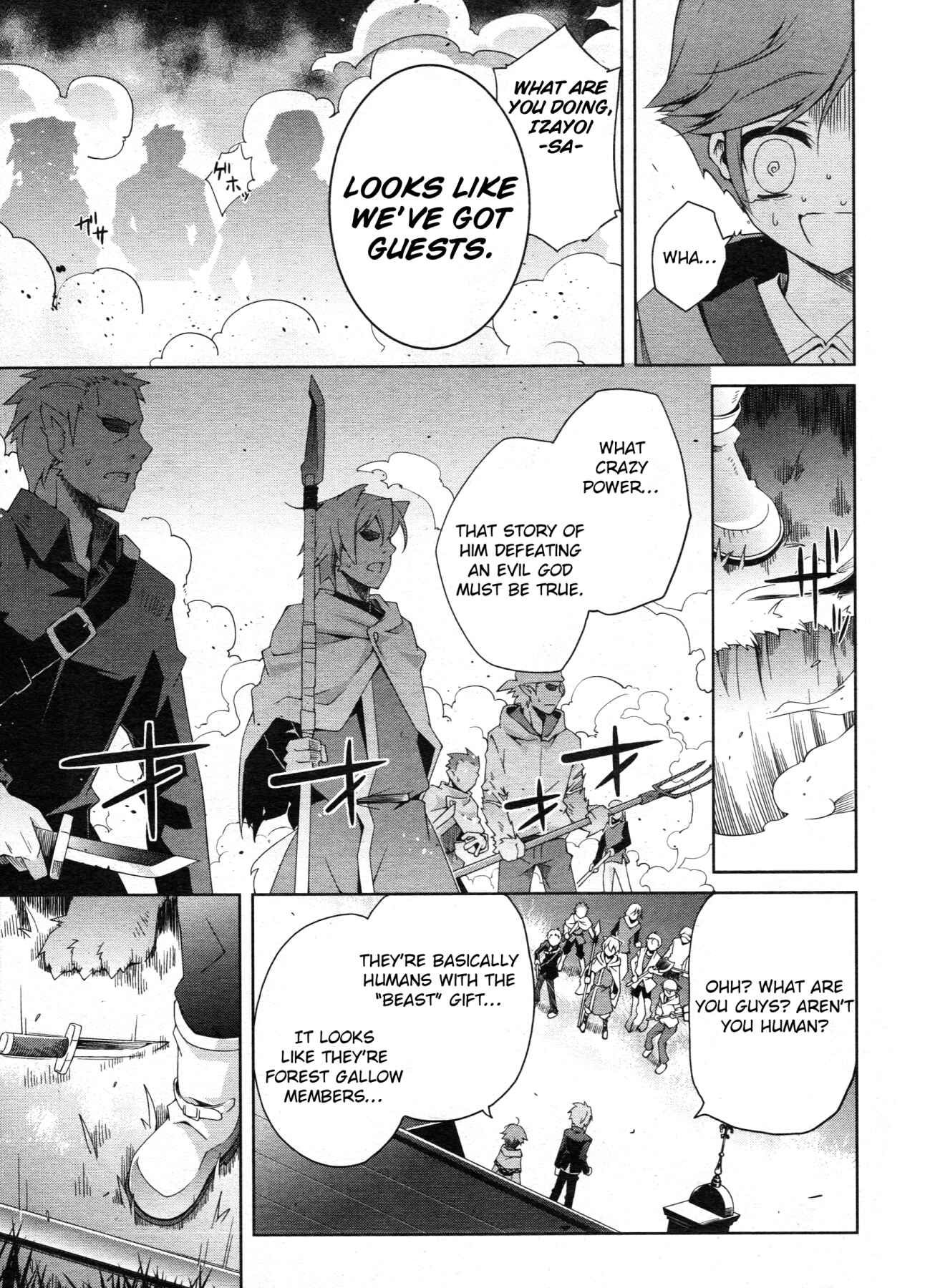 Page 37 Chapter 3 Mondaiji-tachi ga Isekai kara Kuru Sou desu yo?