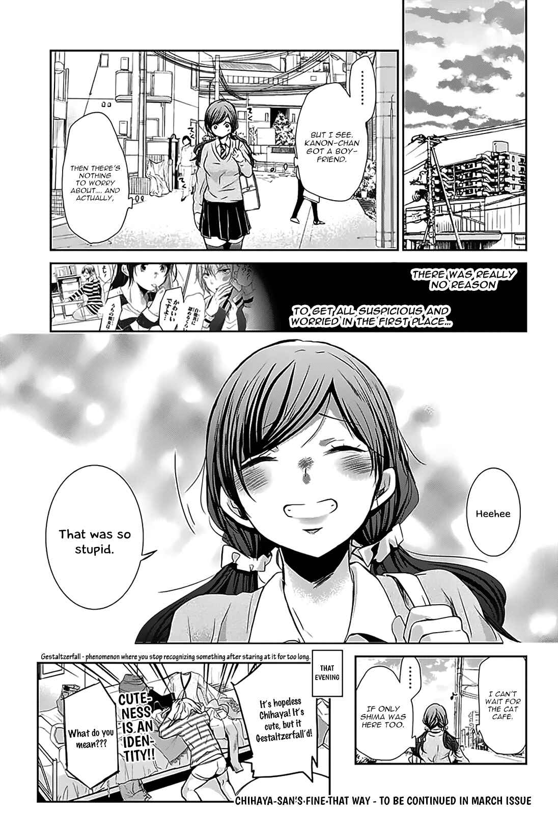 Page 10 Chapter 63 Chihaya-sans Fine that Way