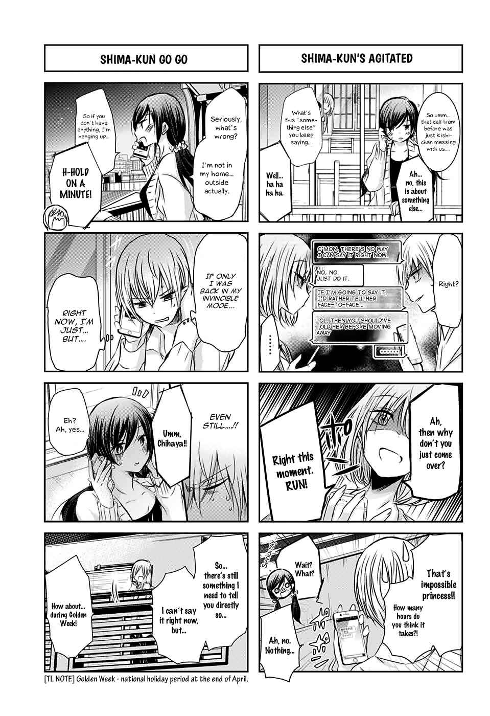 Page 8 Chapter 54 Chihaya-sans Fine that Way