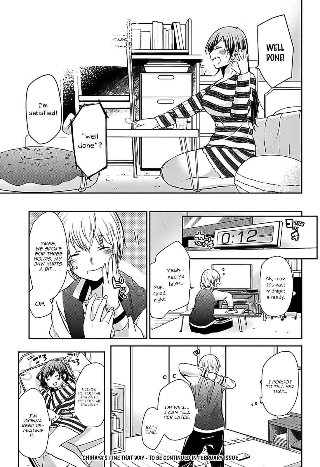 Page 10 Chapter 61 Chihaya-sans Fine that Way
