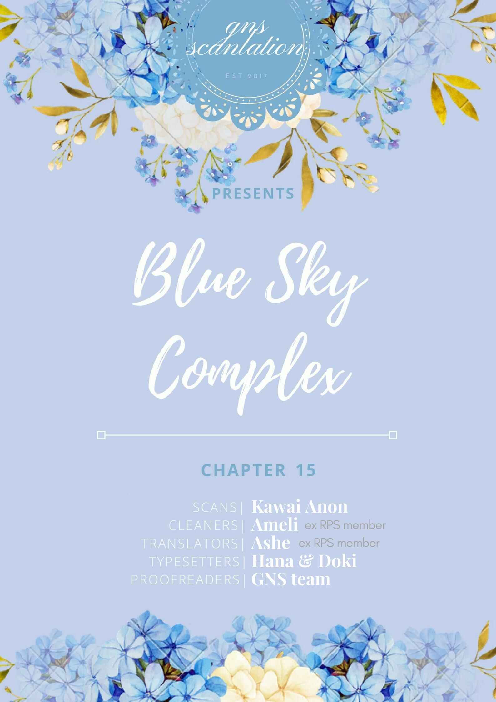 Page 1 Chapter 15 Blue Sky Complex