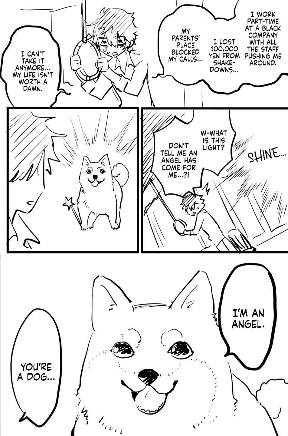Page 1 Chapter 1 The Angel Dog