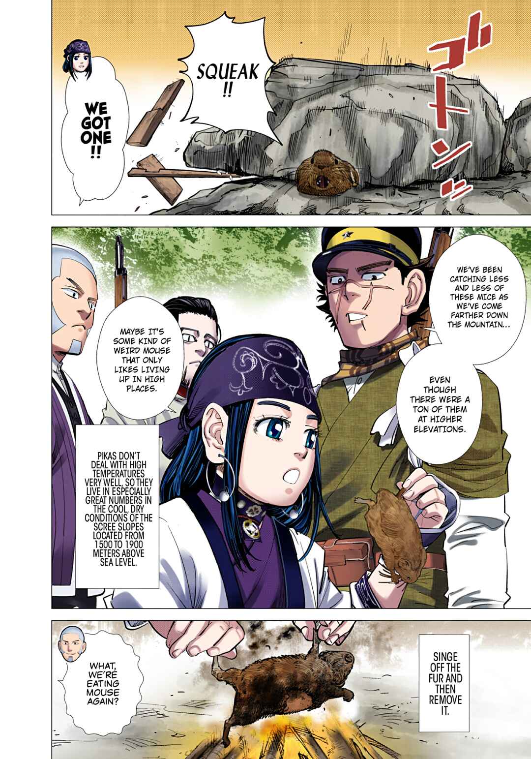 Page 2 Chapter 103 Golden Kamuy (Official Colored)