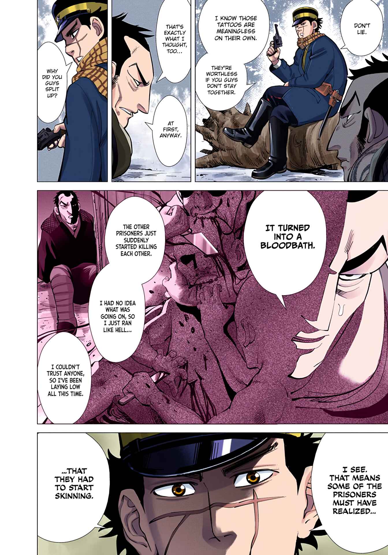 Page 3 Chapter 4 Golden Kamuy (Official Colored)