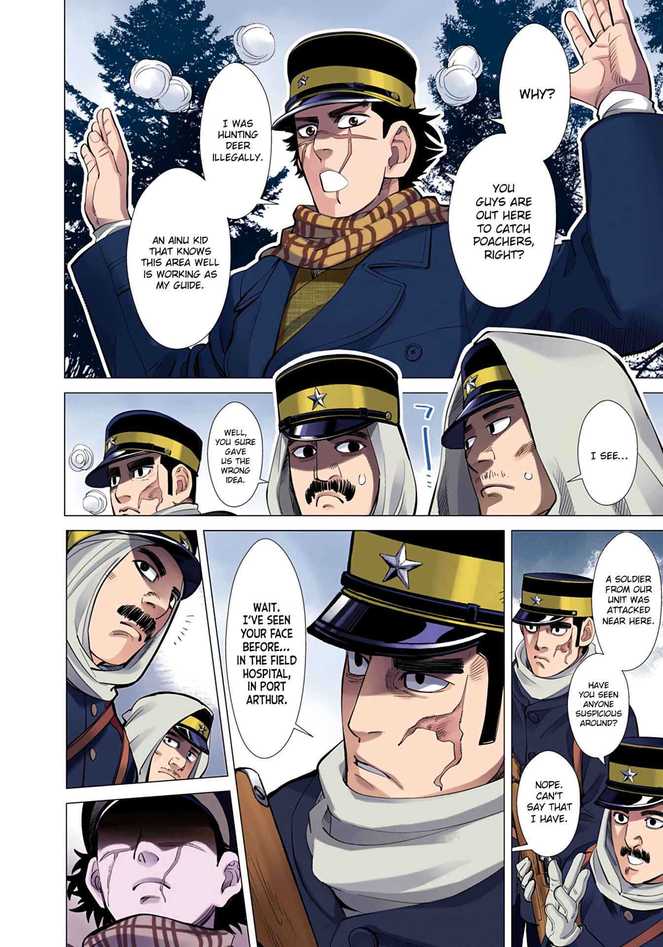Page 14 Chapter 9 Golden Kamuy (Official Colored)