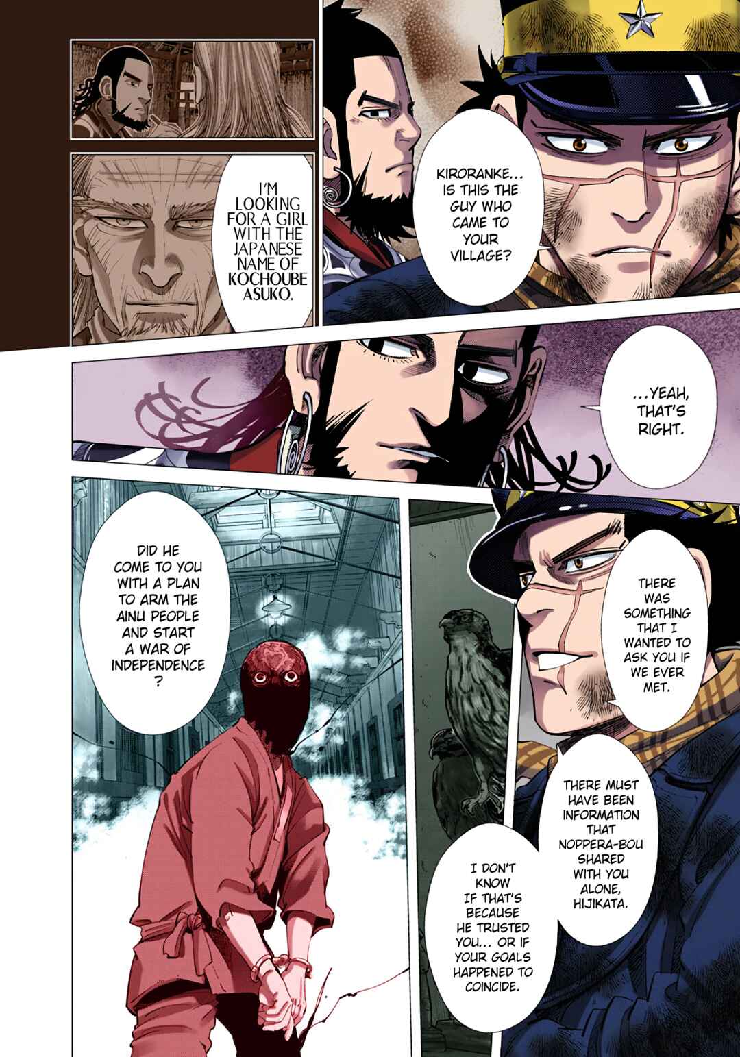 Page 8 Chapter 81 Golden Kamuy (Official Colored)