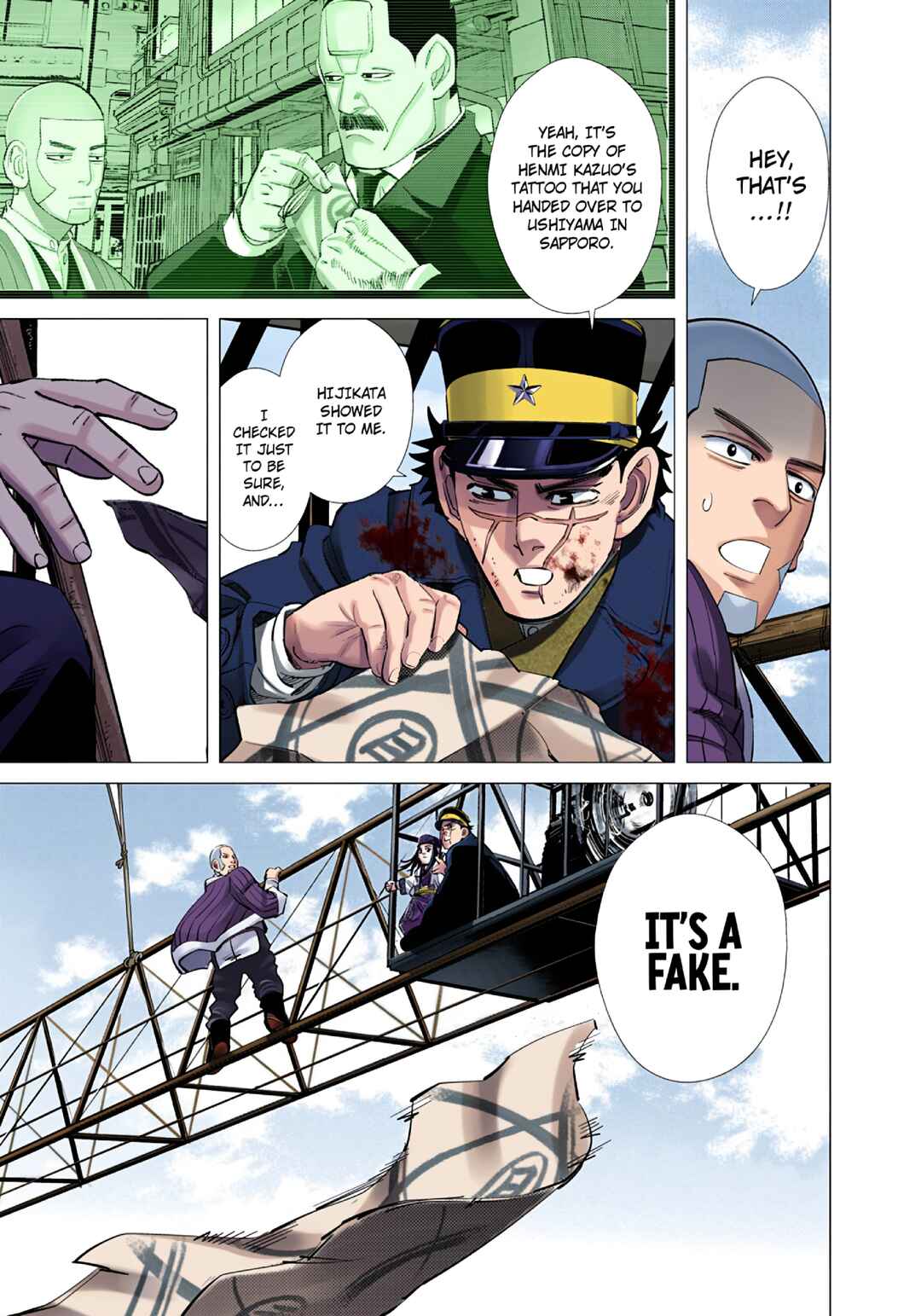 Page 18 Chapter 99 Golden Kamuy (Official Colored)
